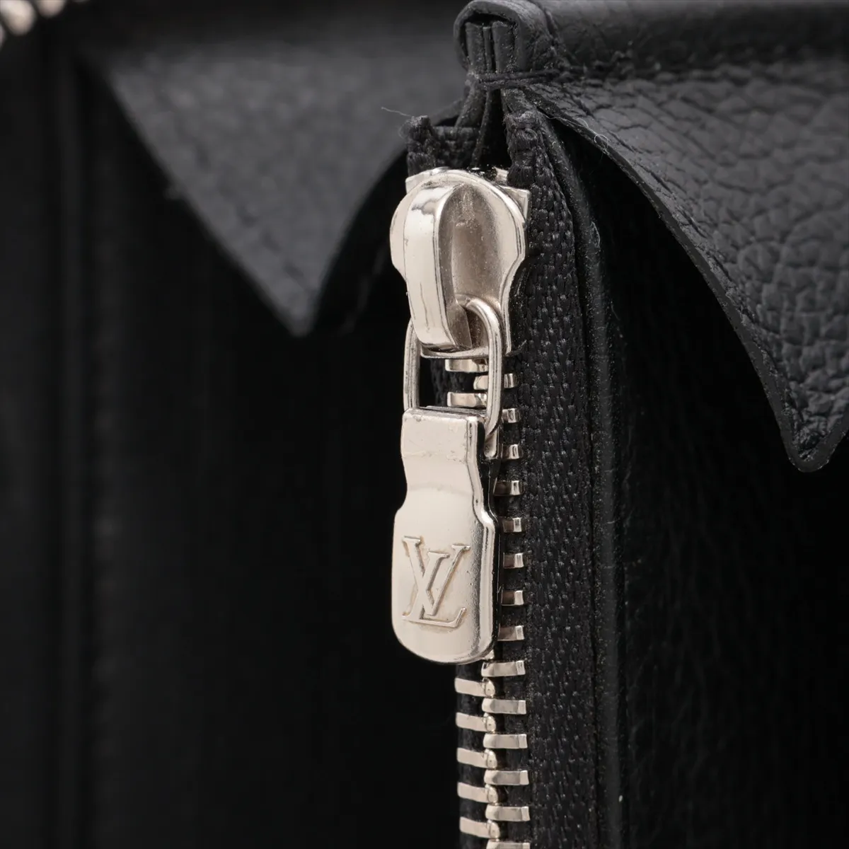 LV logo Zippy Lockme M62622 Noir Round Zip Wallet (RFID detected) — view 12