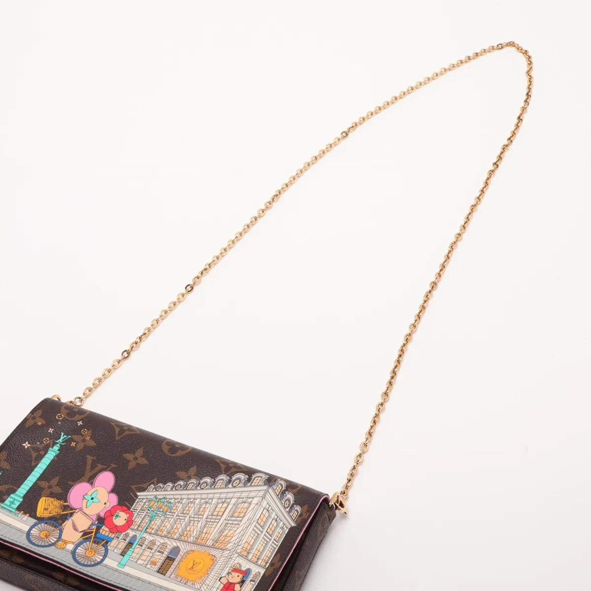 Monogram Vivienne Pochette Felicie M81545 Brown (RFID detected) — view 5