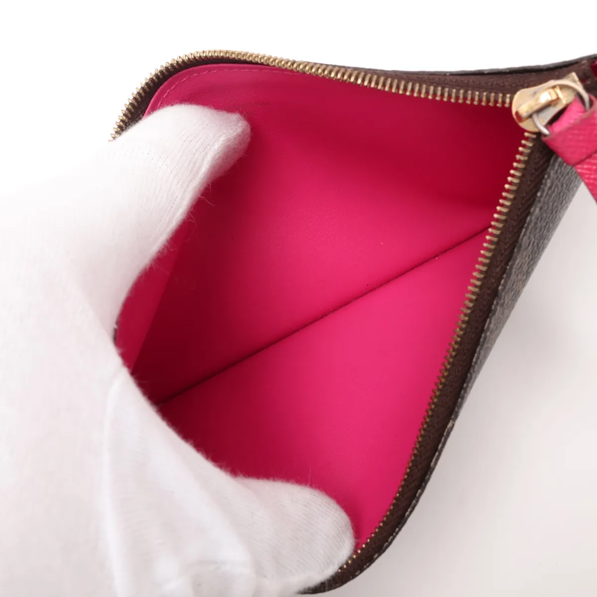 Monogram Vivienne Pochette Felicie M81545 Brown (RFID detected) — view 9