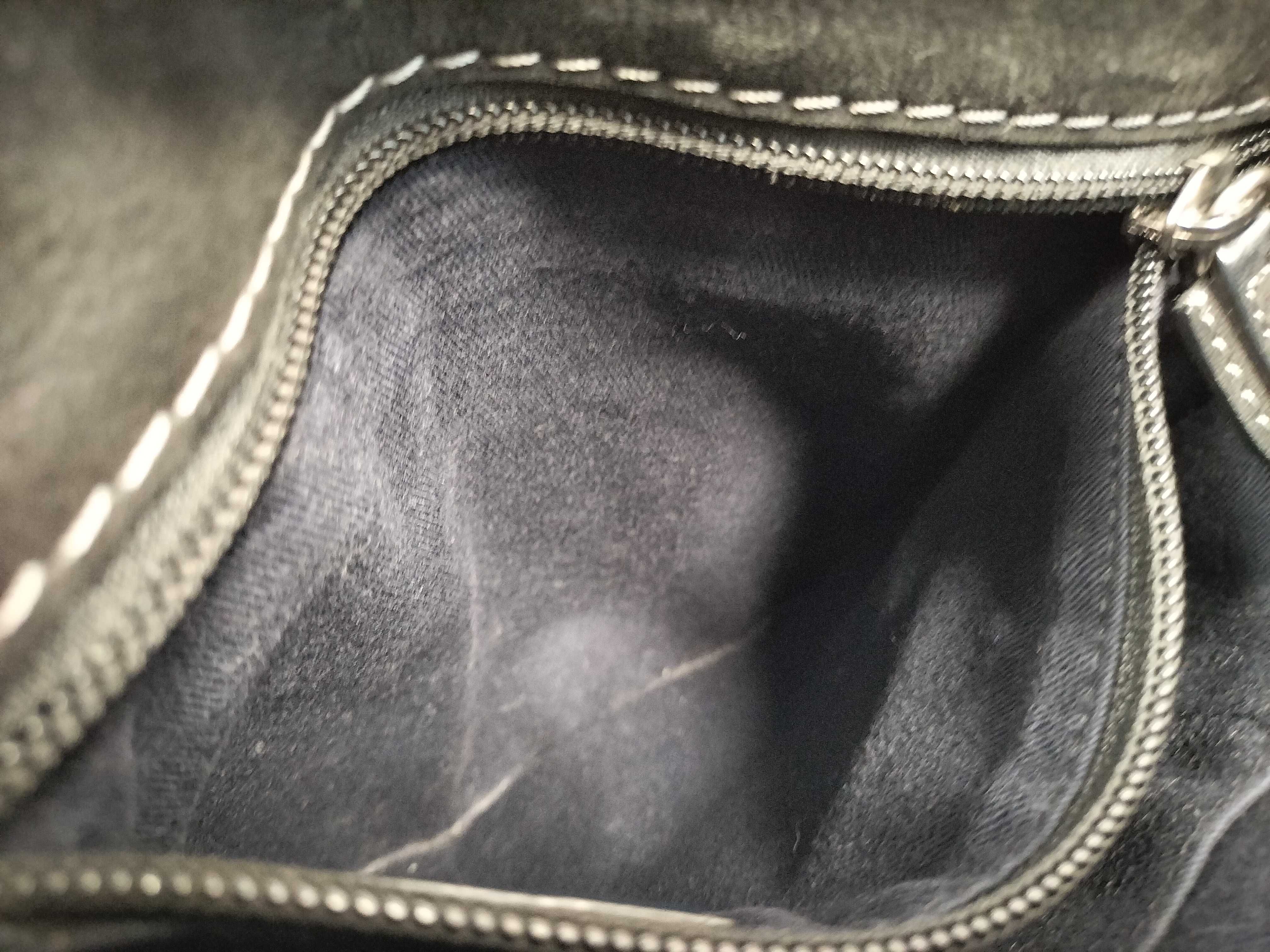 Leather Anagram Shoulder Bag — view 12