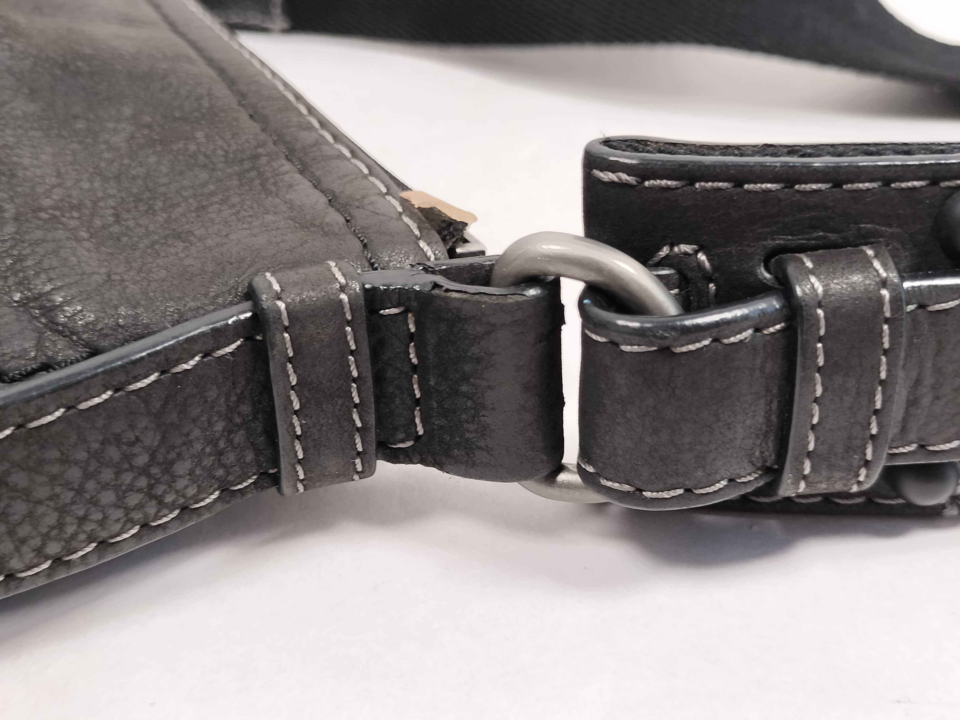 Leather Anagram Shoulder Bag — view 5