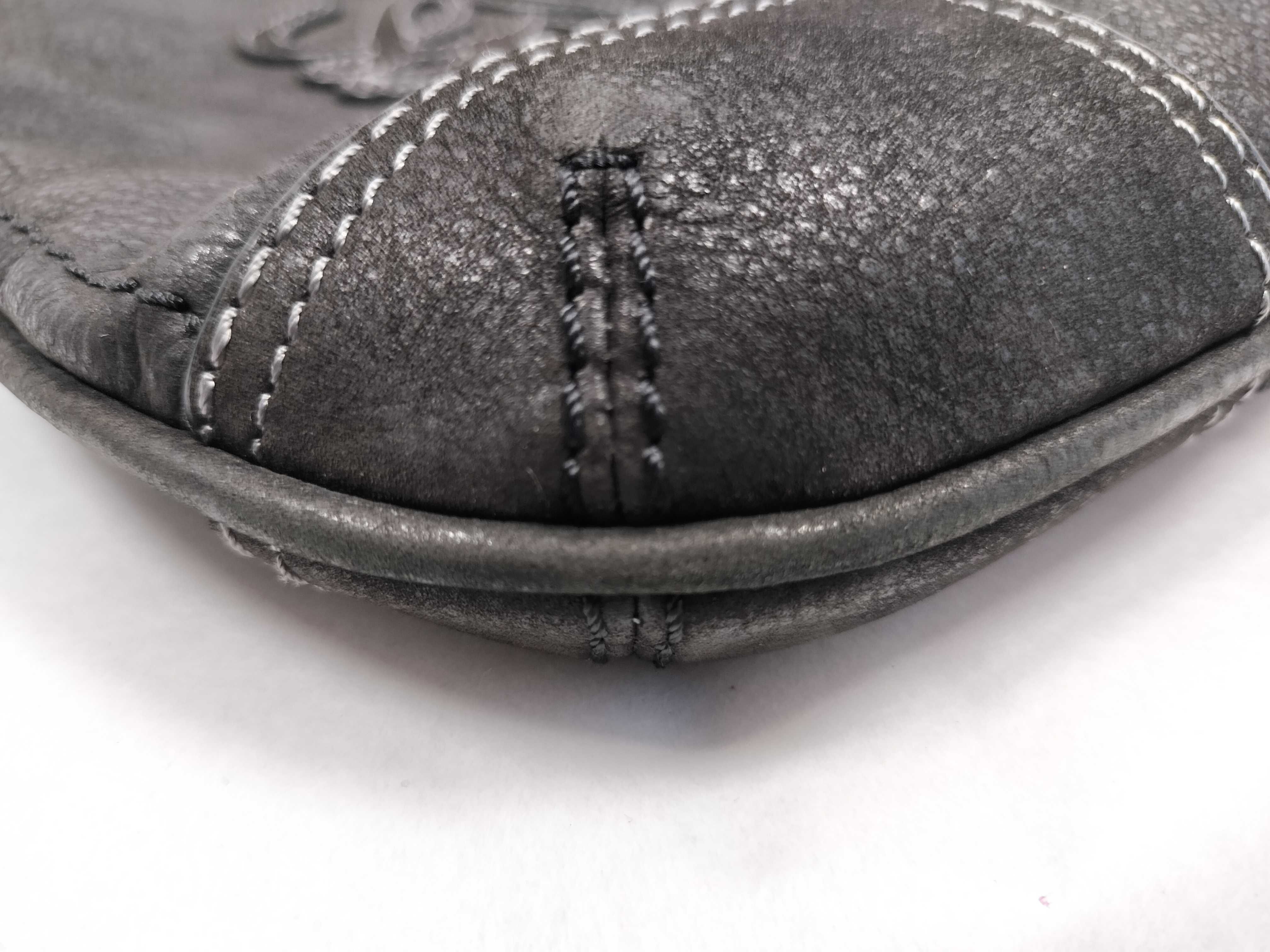Leather Anagram Shoulder Bag — view 6
