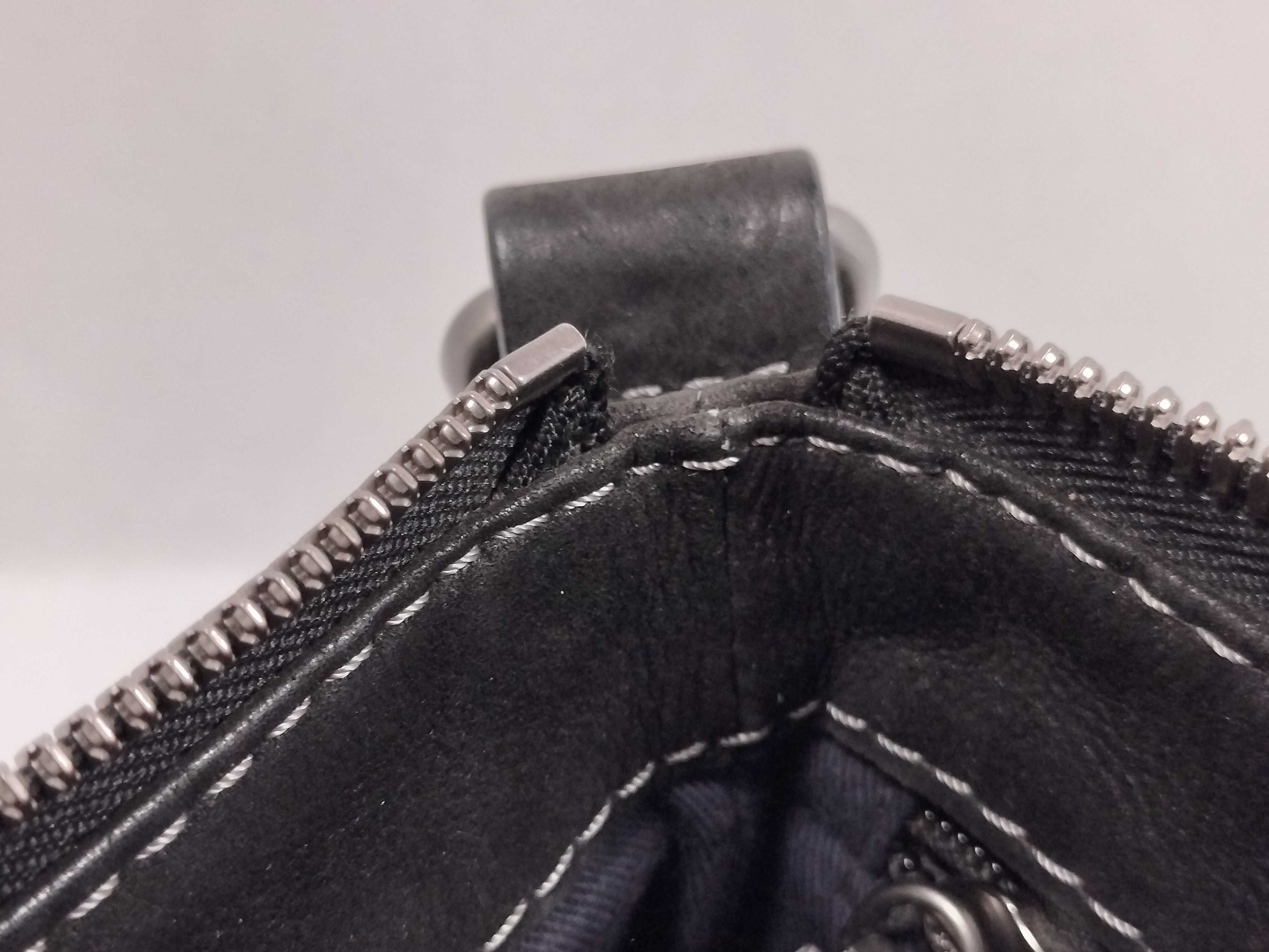Leather Anagram Shoulder Bag — view 10