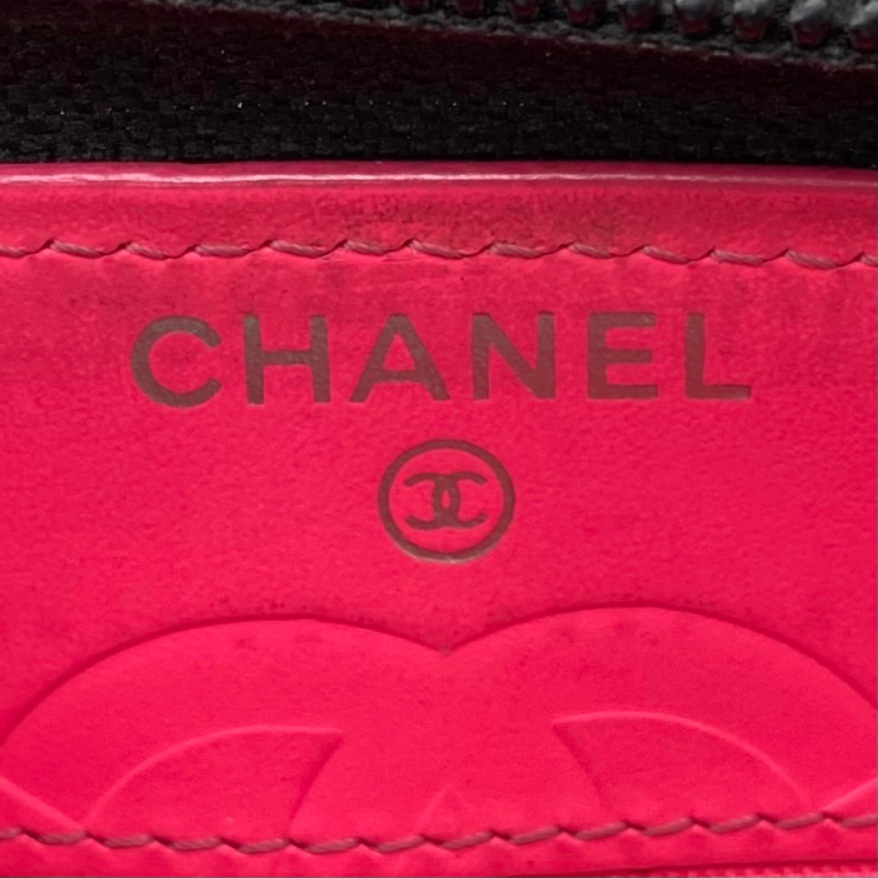【*Shipped from: Hong Kong*】CHANEL ( ) Black Lambskin Cambon No.18 Long Wallet — view 11