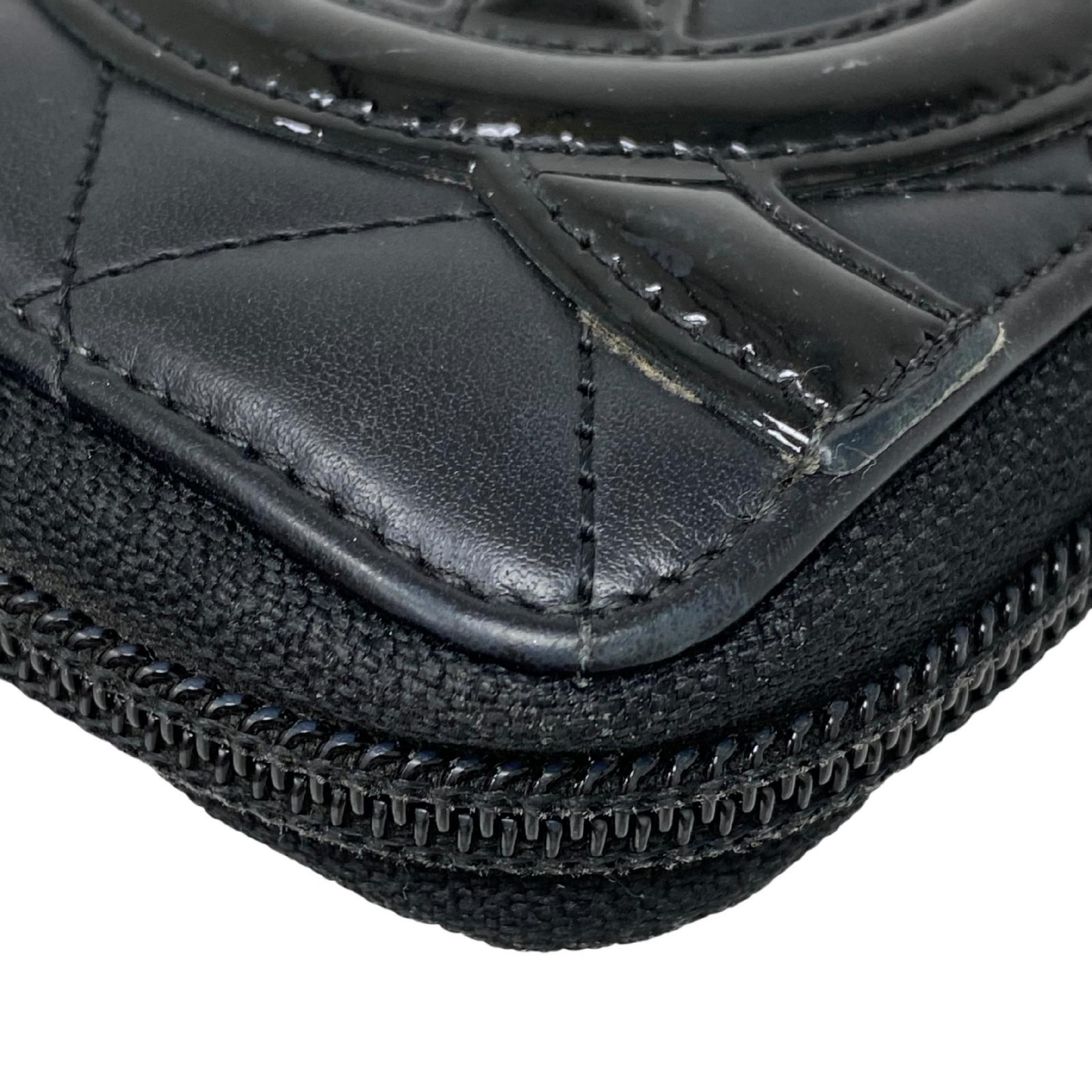 【*Shipped from: Hong Kong*】CHANEL ( ) Black Lambskin Cambon No.18 Long Wallet — view 15