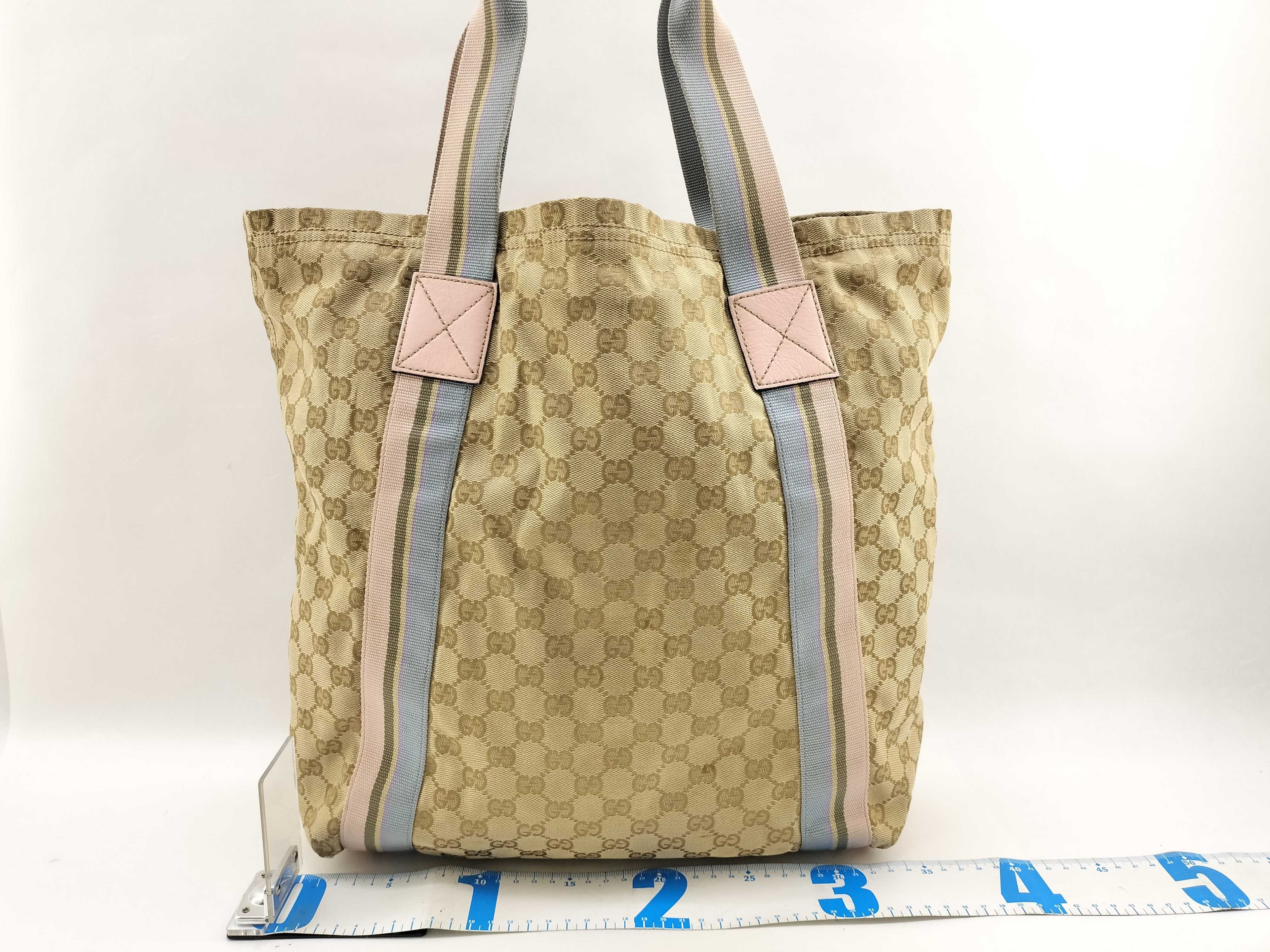 GG Canvas Web Tote Bag — view 2