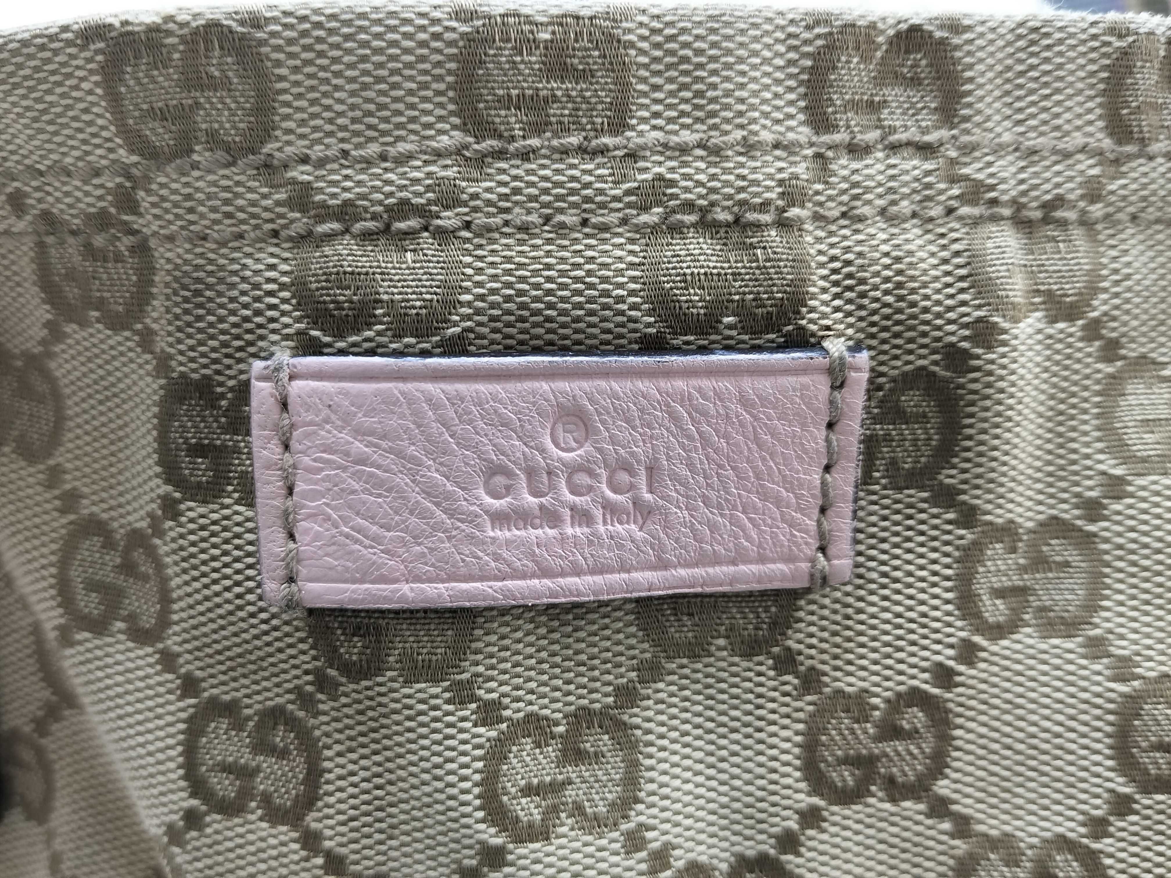 GG Canvas Web Tote Bag — view 5