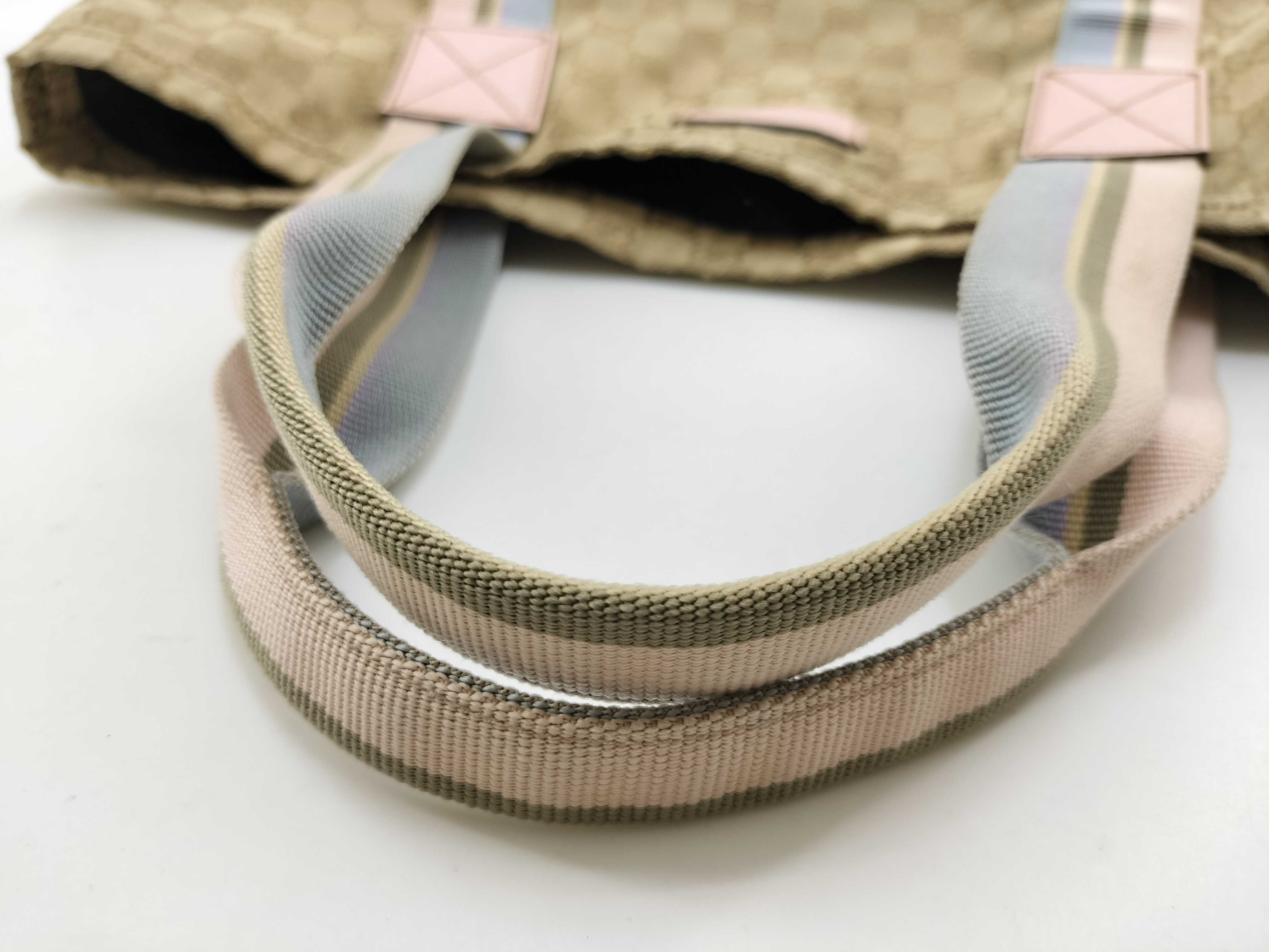 GG Canvas Web Tote Bag — view 7