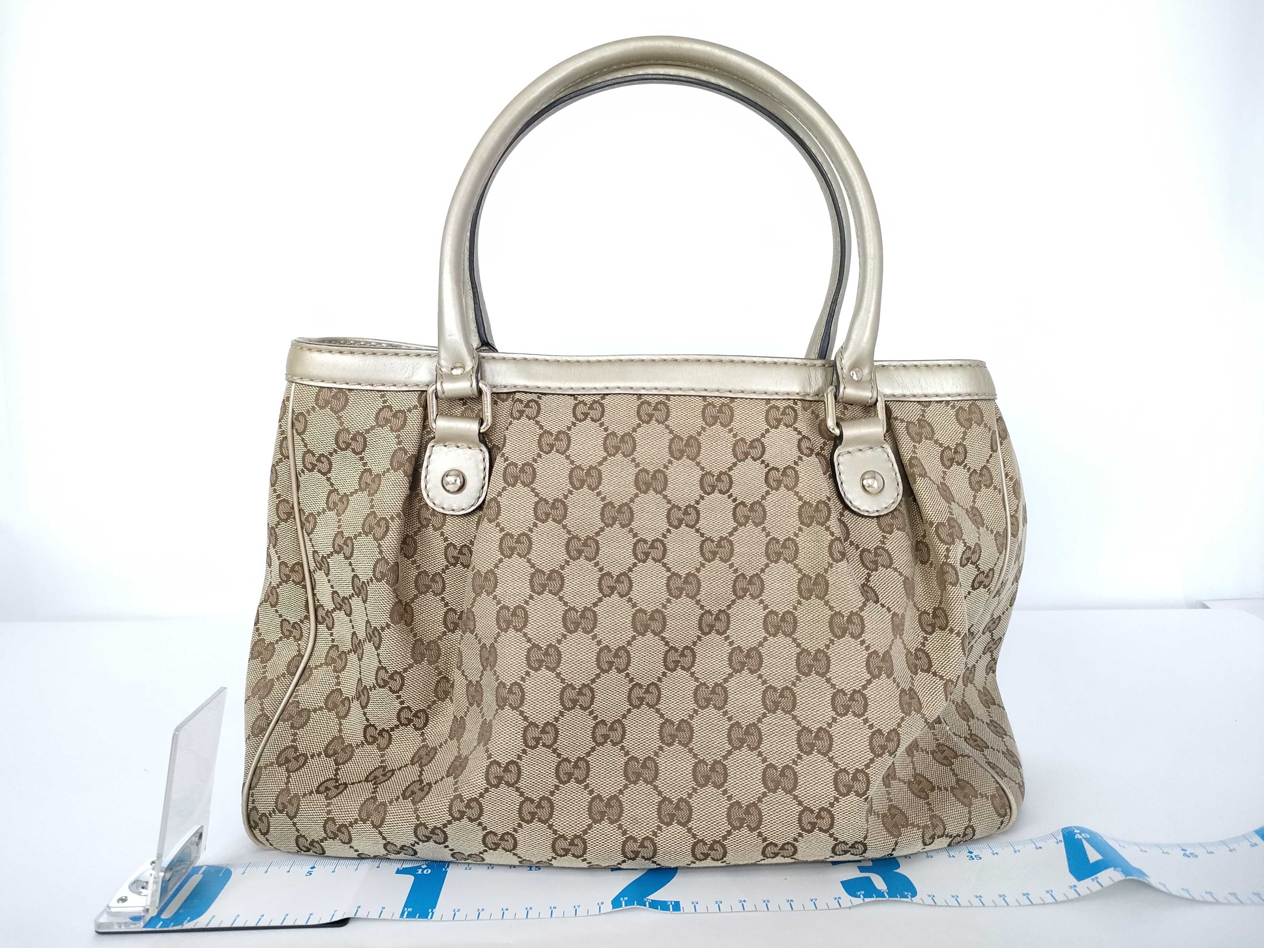 GG Canvas Handbag Tote Bag Sukey GG Canvas Tote Bag — view 2