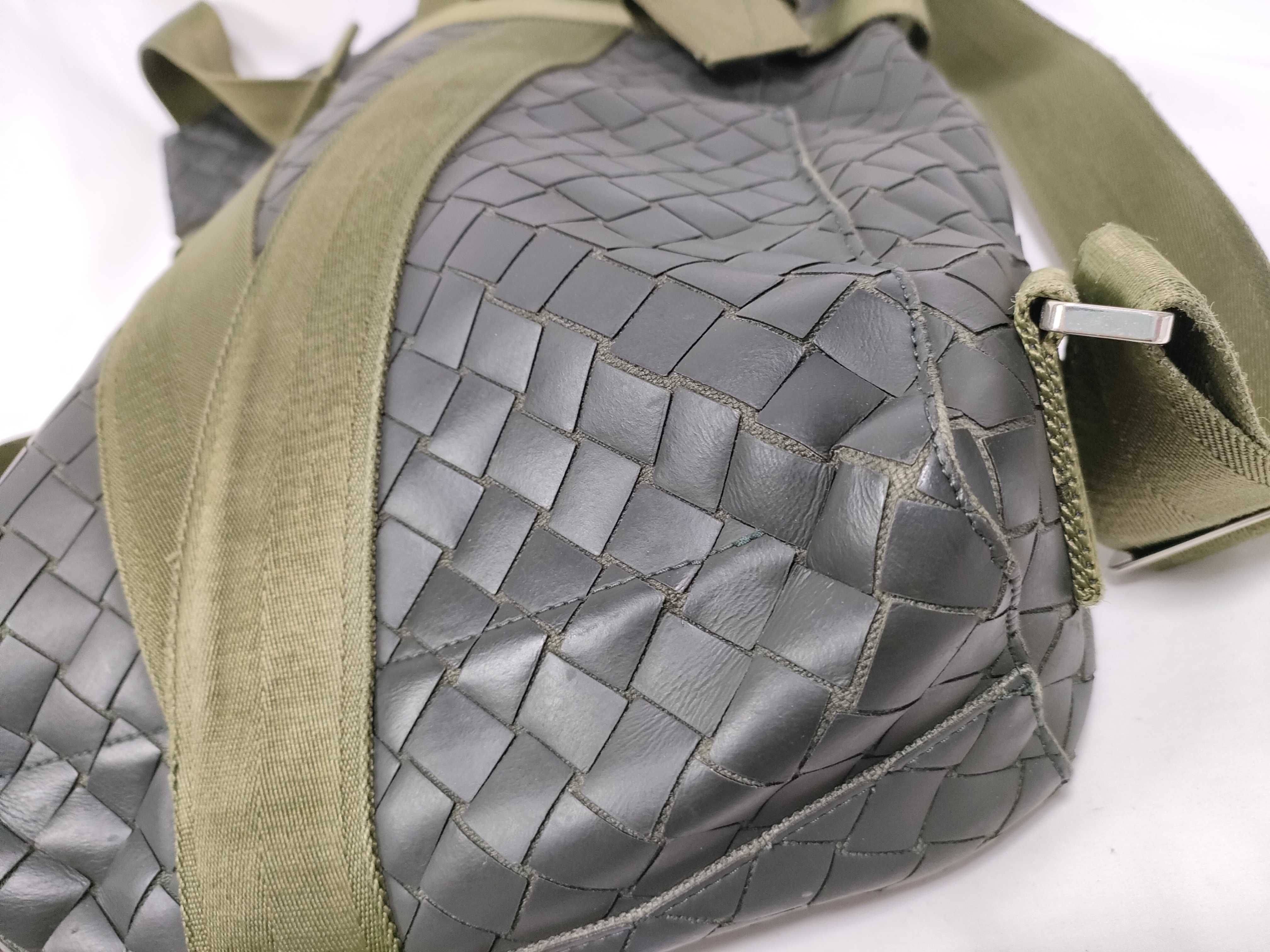 Backpack, Rubber, Intrecciato Style — view 4