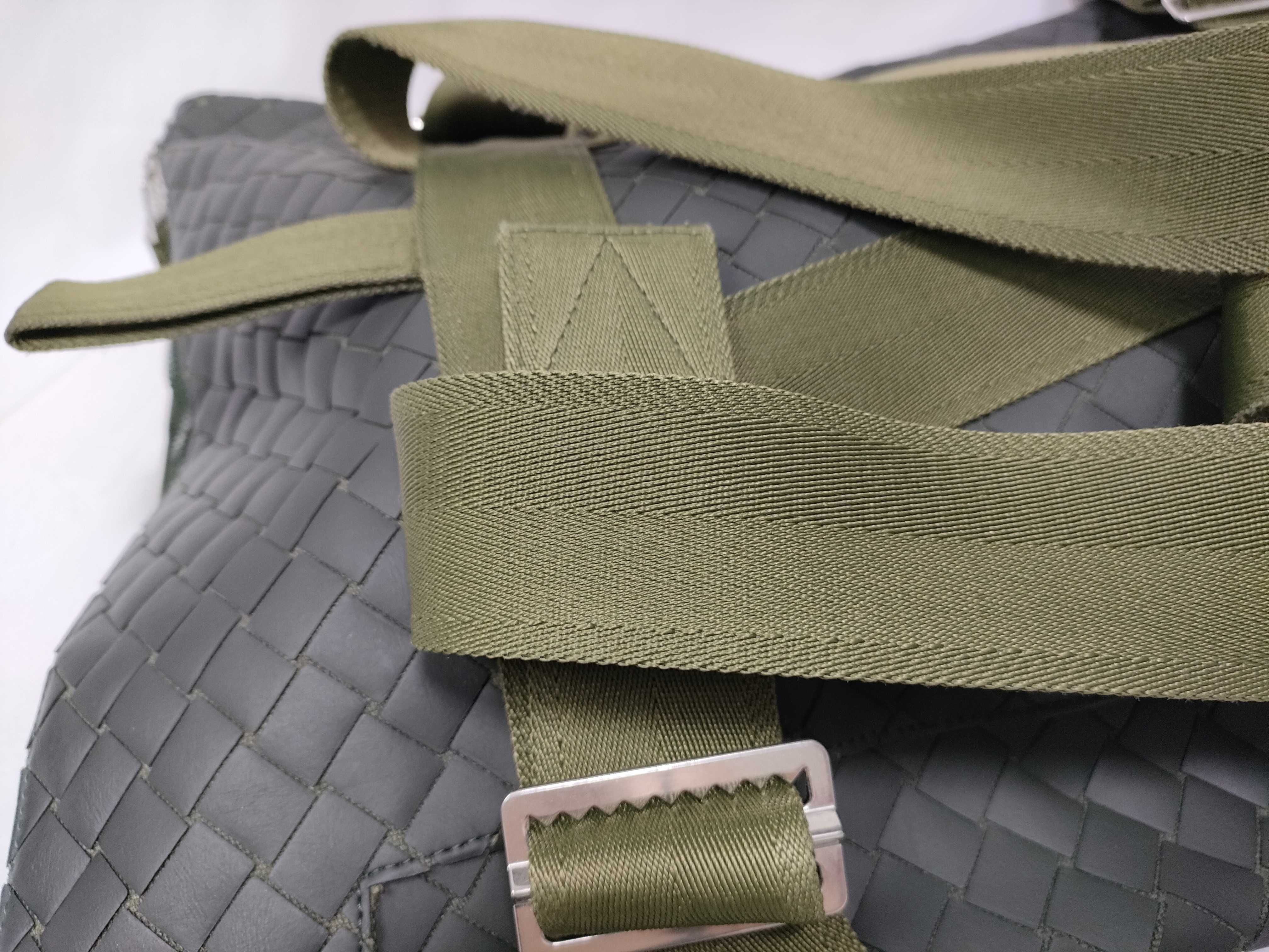 Backpack, Rubber, Intrecciato Style — view 7