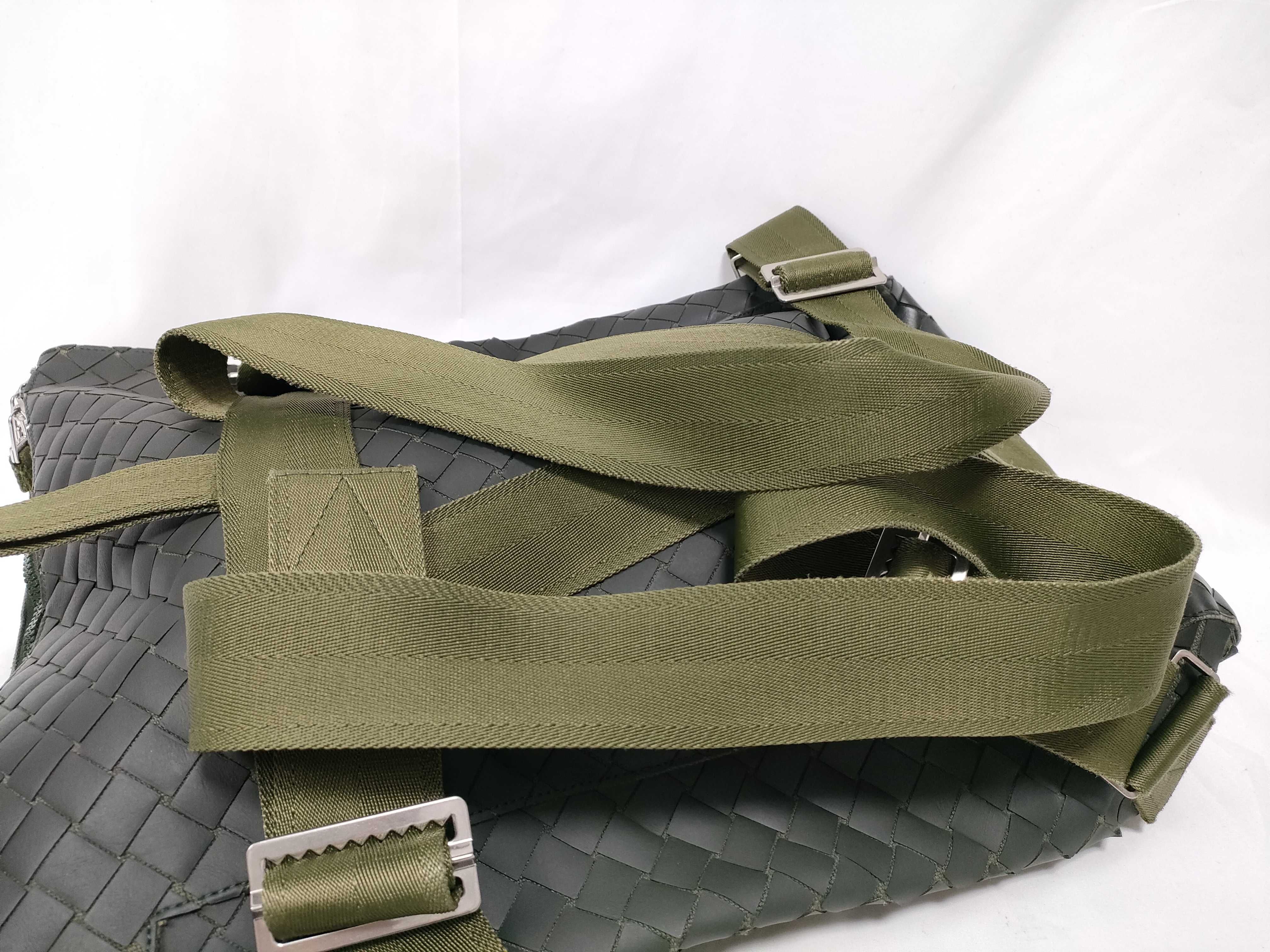 Backpack, Rubber, Intrecciato Style — view 8