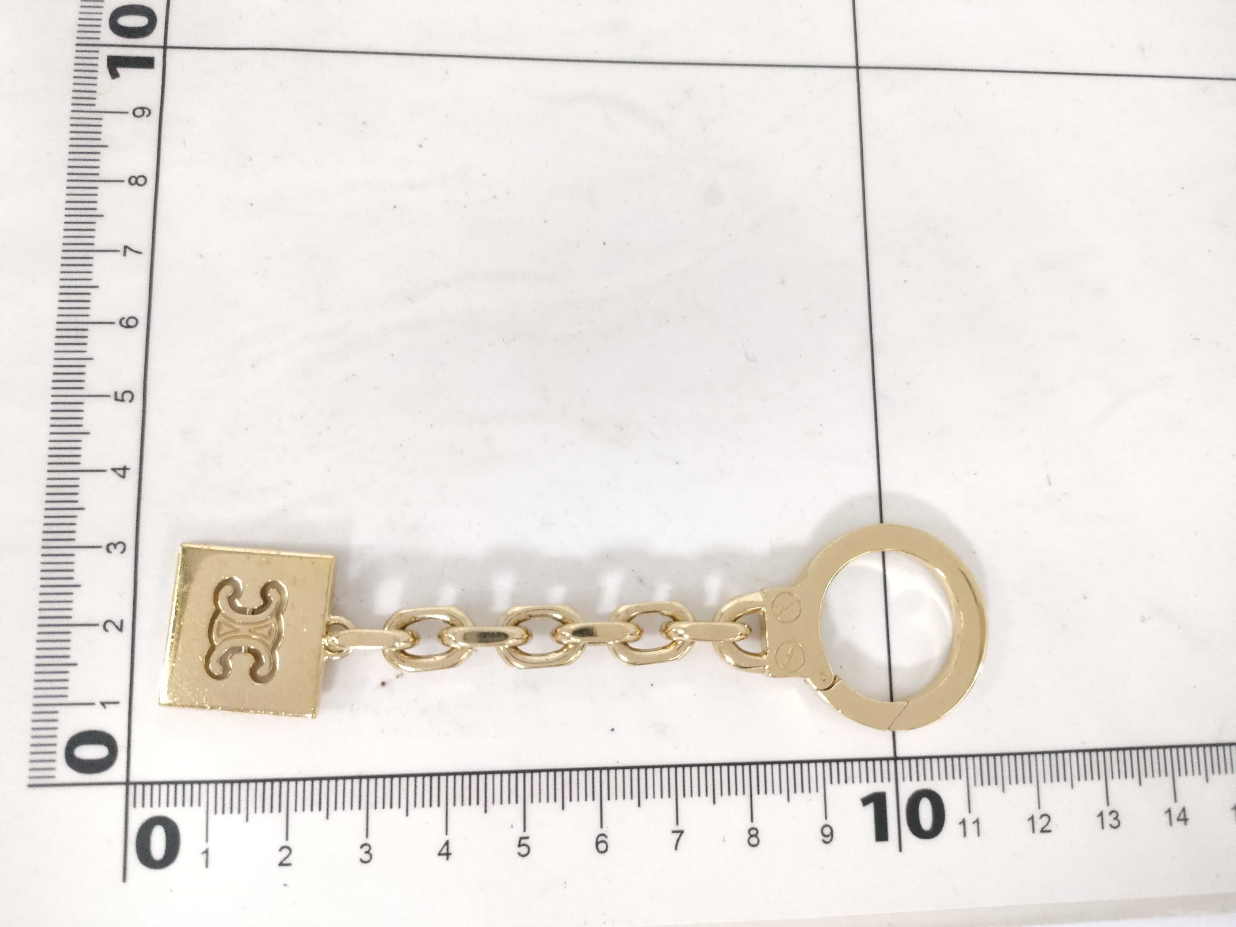 Triomphe Charm Key Case/Keychain — view 2