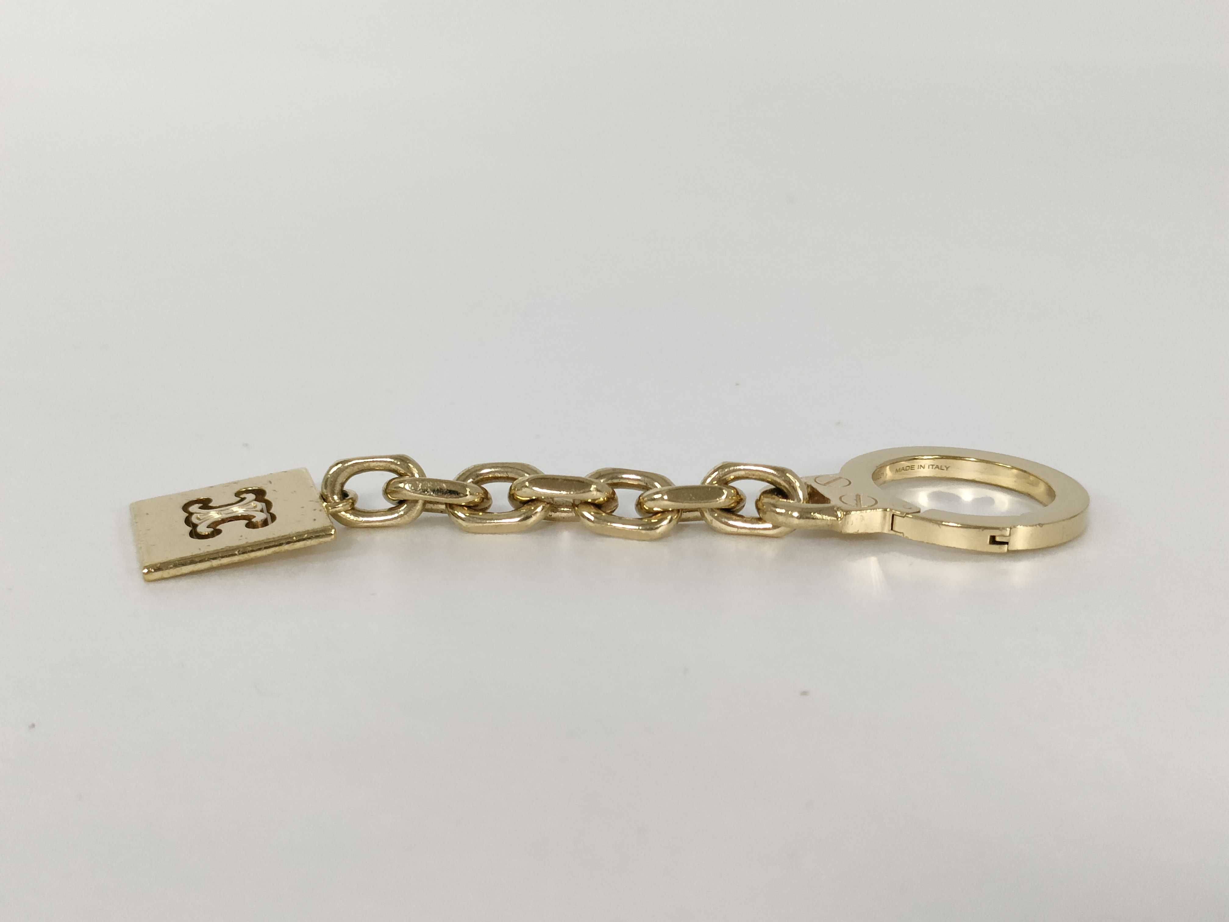 Triomphe Charm Key Case/Keychain — view 3