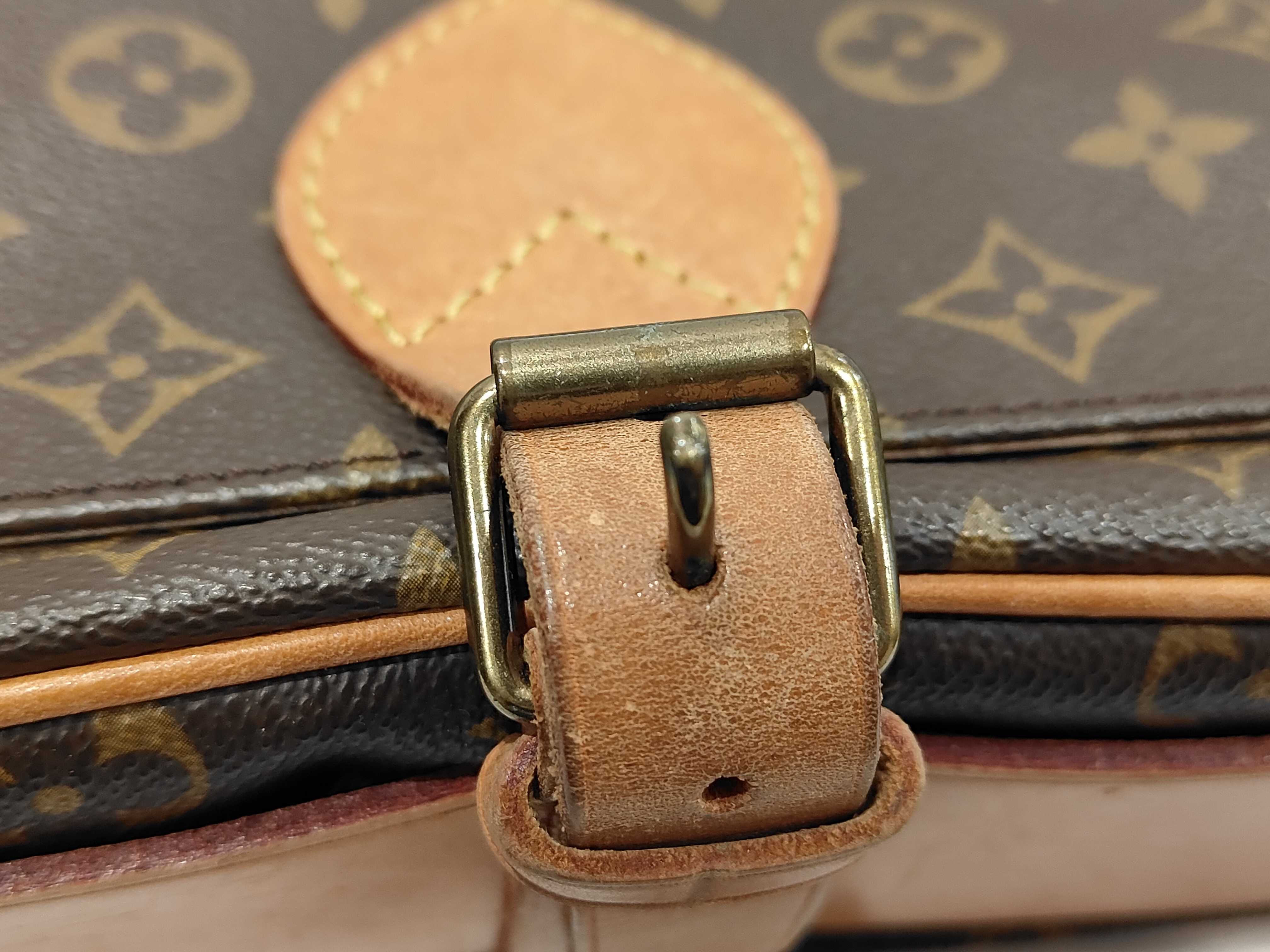 Monogram Cartouchiere Shoulder Bag — view 9