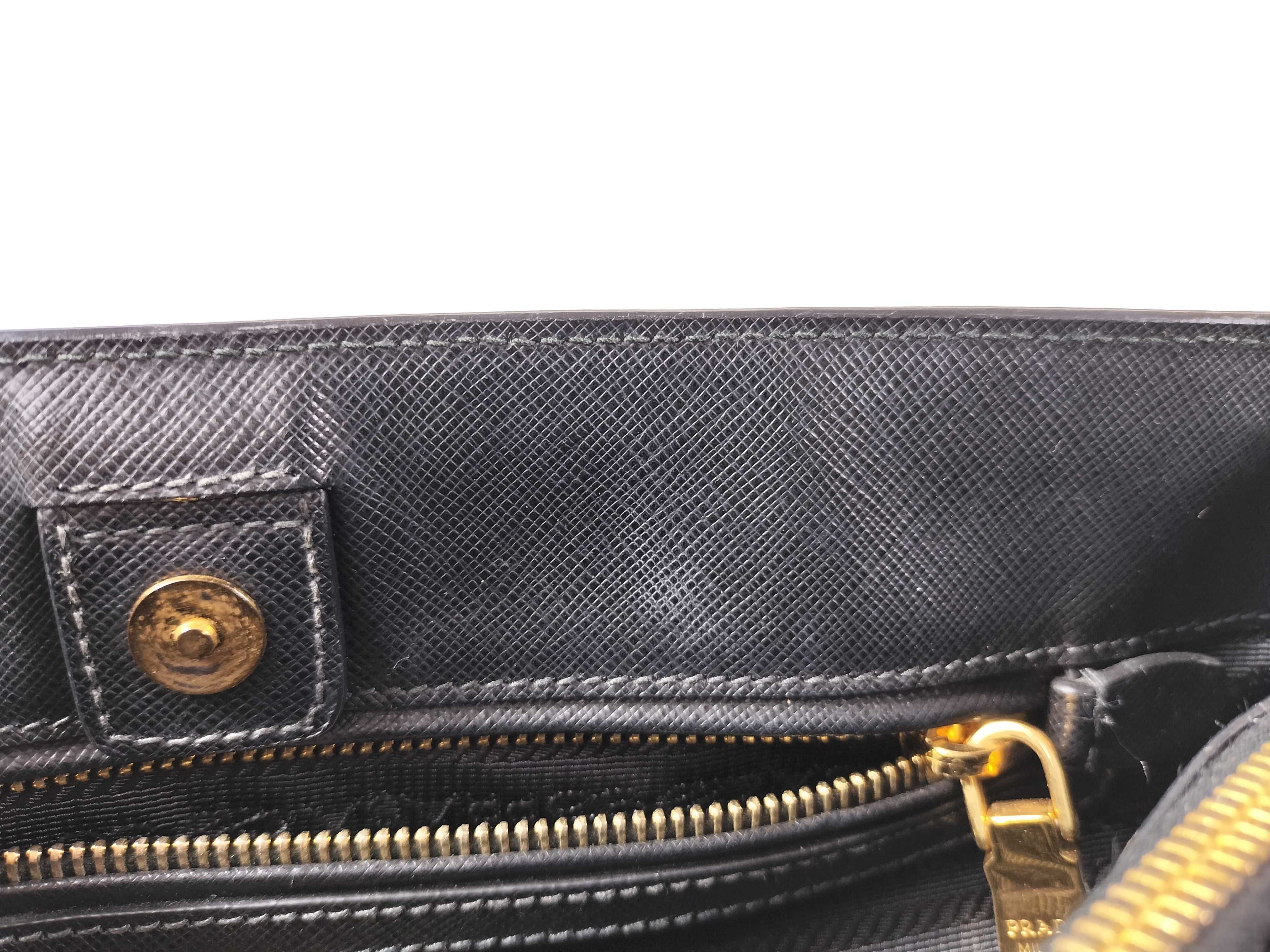 BAG SAFFIANO BN1874 2WAY TOTE BLACK Handbag — view 14