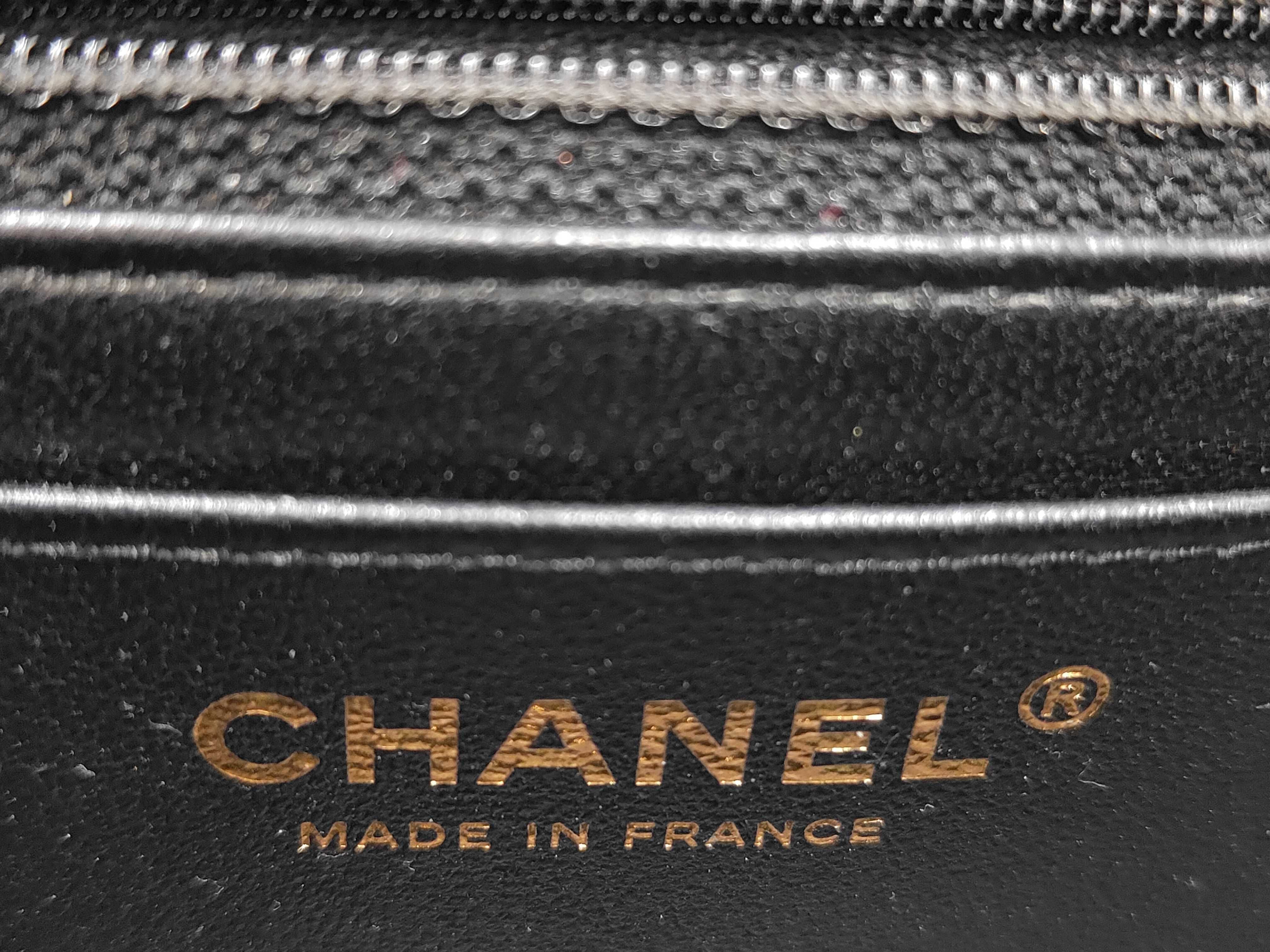 Mini Matelassé Black Shoulder Bag — view 11