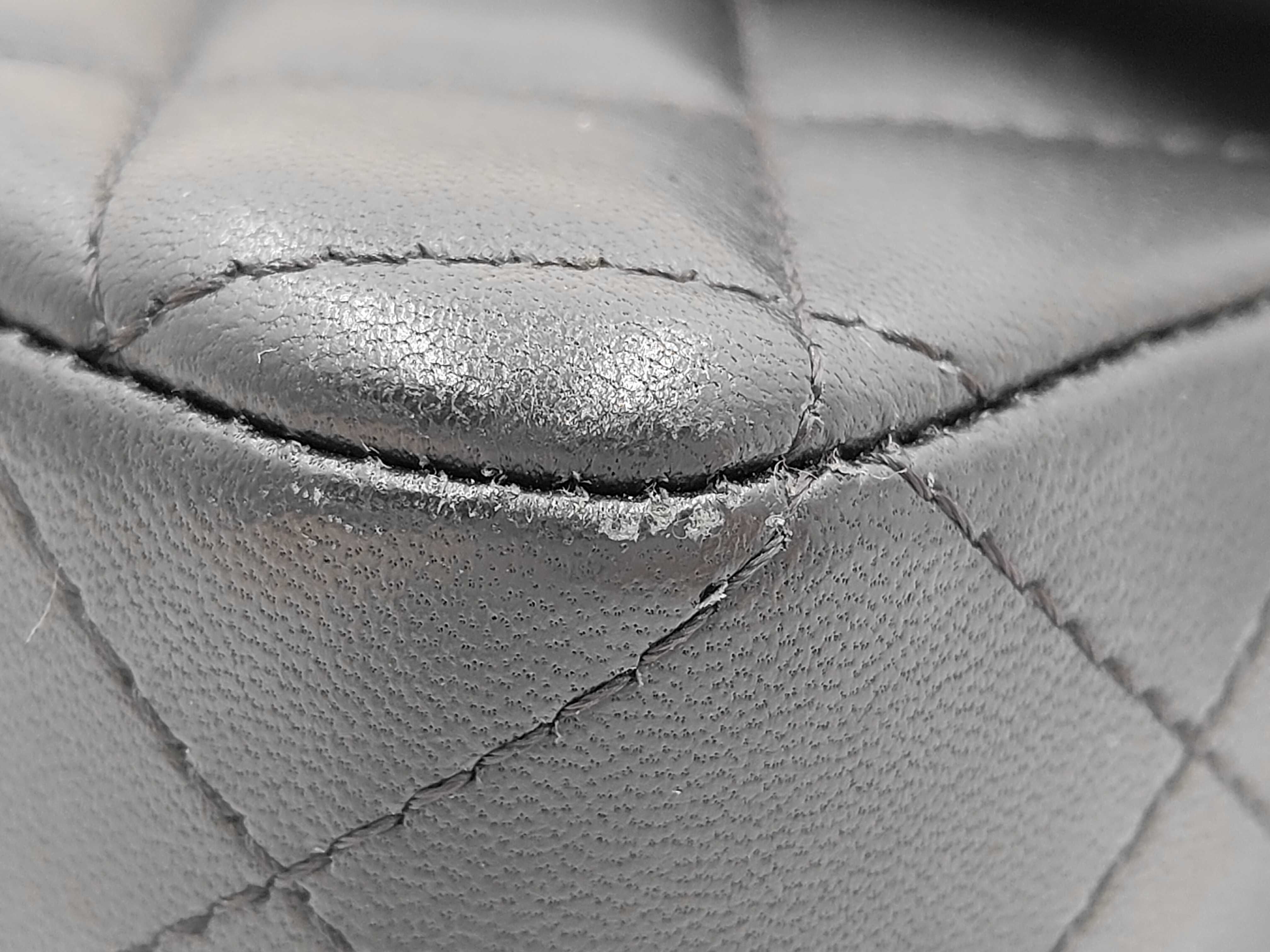 Mini Matelassé Black Shoulder Bag — view 4