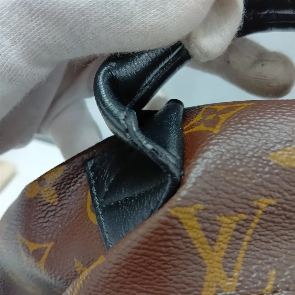 Monogram Palm Springs Backpack MM M44874 PI3106 Brown — view 12