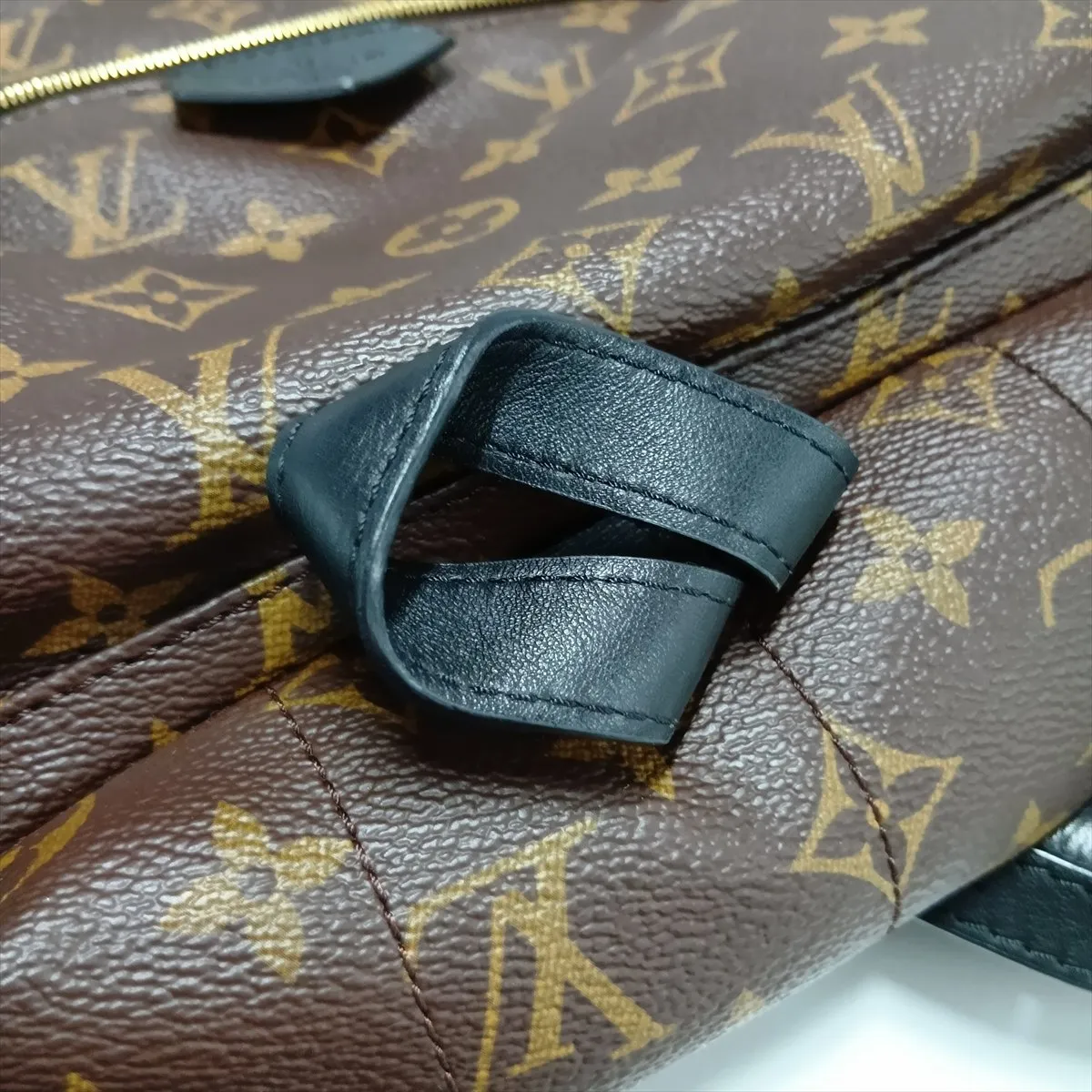 Monogram Palm Springs Backpack MM M44874 PI3106 Brown — view 14