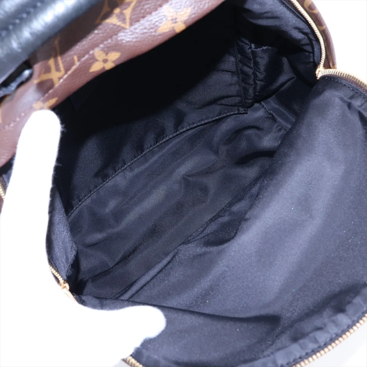 Monogram Palm Springs Backpack MM M44874 PI3106 Brown — view 7