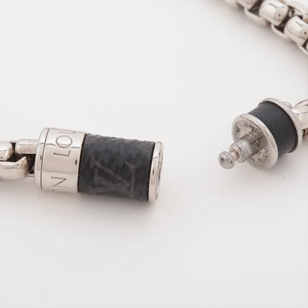 M63107 Chain Monogram Eclipse DI1200 Bracelet GP Silver - — view 4