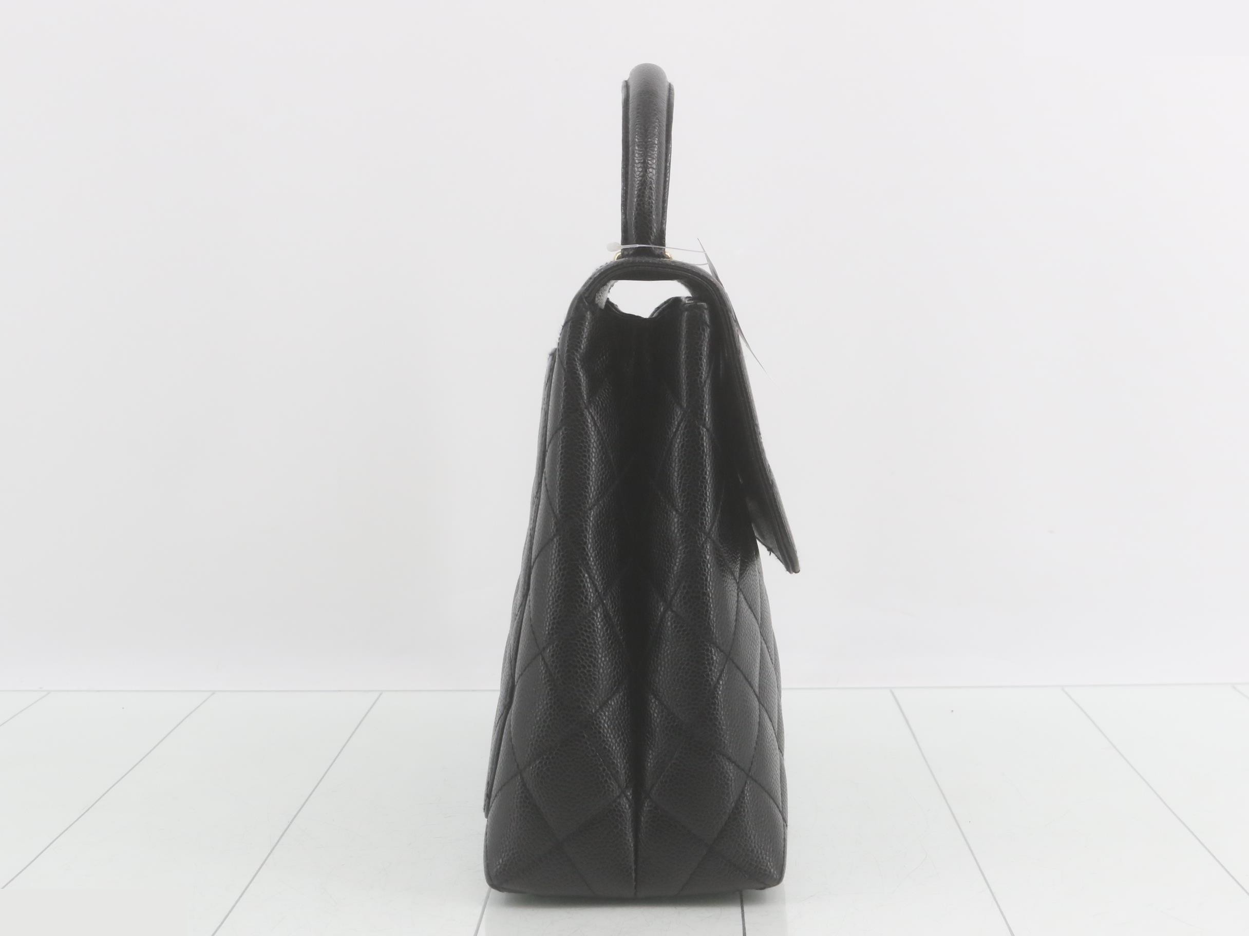 Caviar skin handbag — view 4