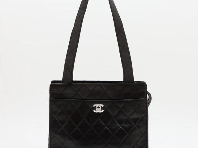 Matelassé lambskin tote bag, item number 3.