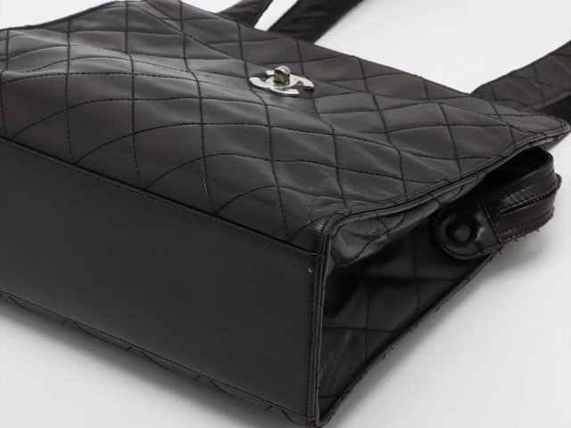 Matelassé lambskin tote bag, item number 3. — view 3