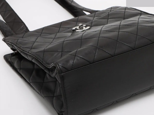 Matelassé lambskin tote bag, item number 3. — view 4