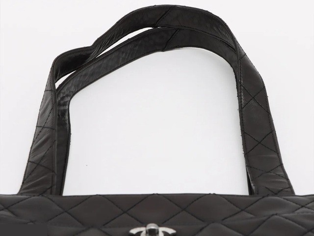Matelassé lambskin tote bag, item number 3. — view 6