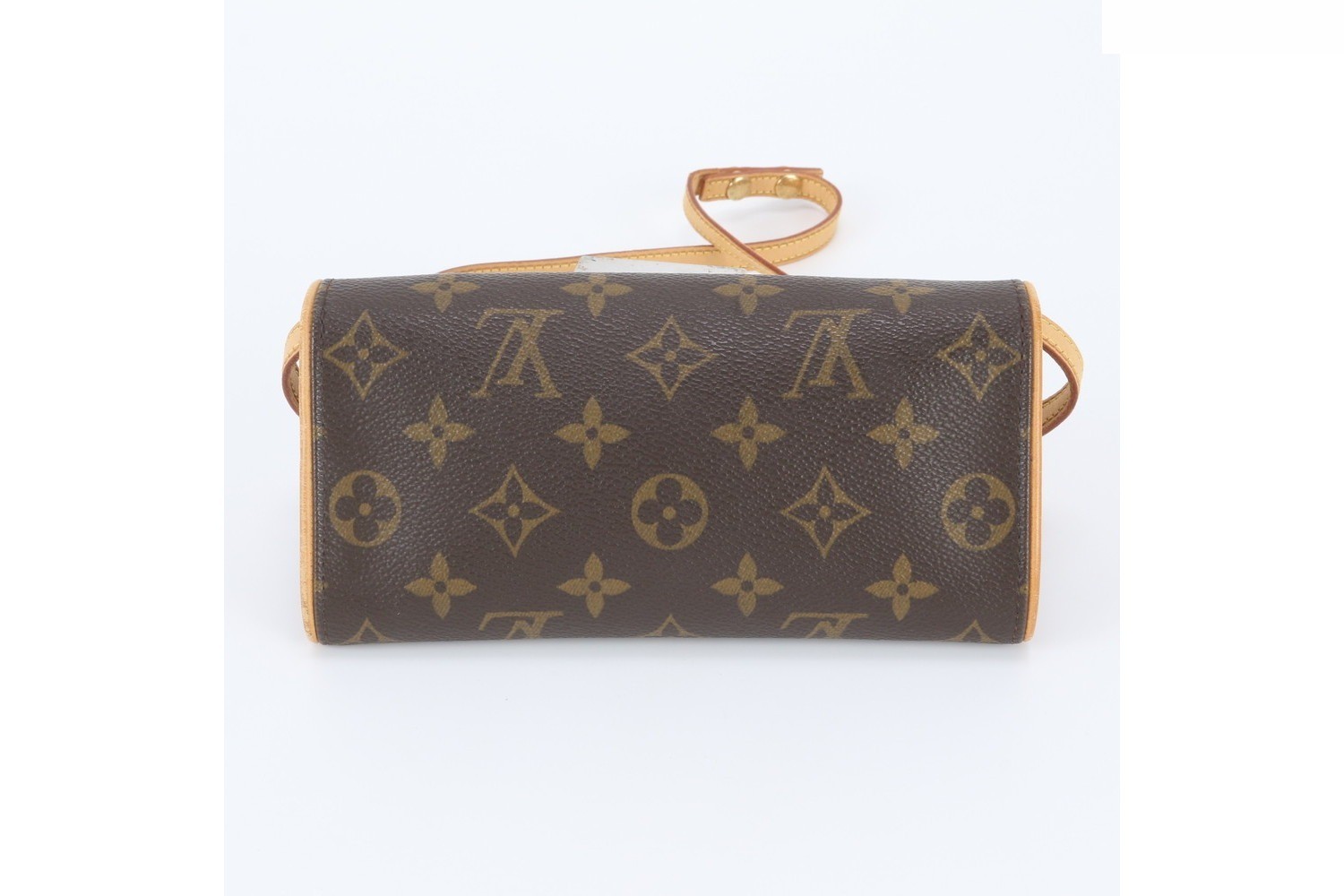 Monogram Pochette Twin PM M51854 Leather Shoulder Bag — view 3