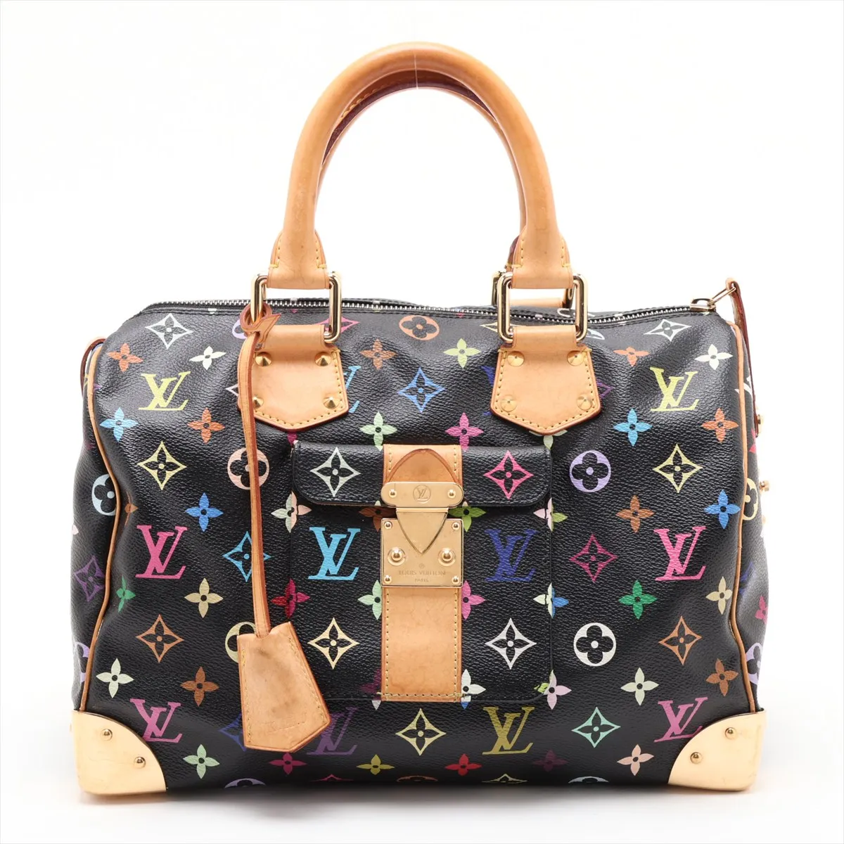 Multicolor Speedy 30 M92642 SR0047 Black with initials