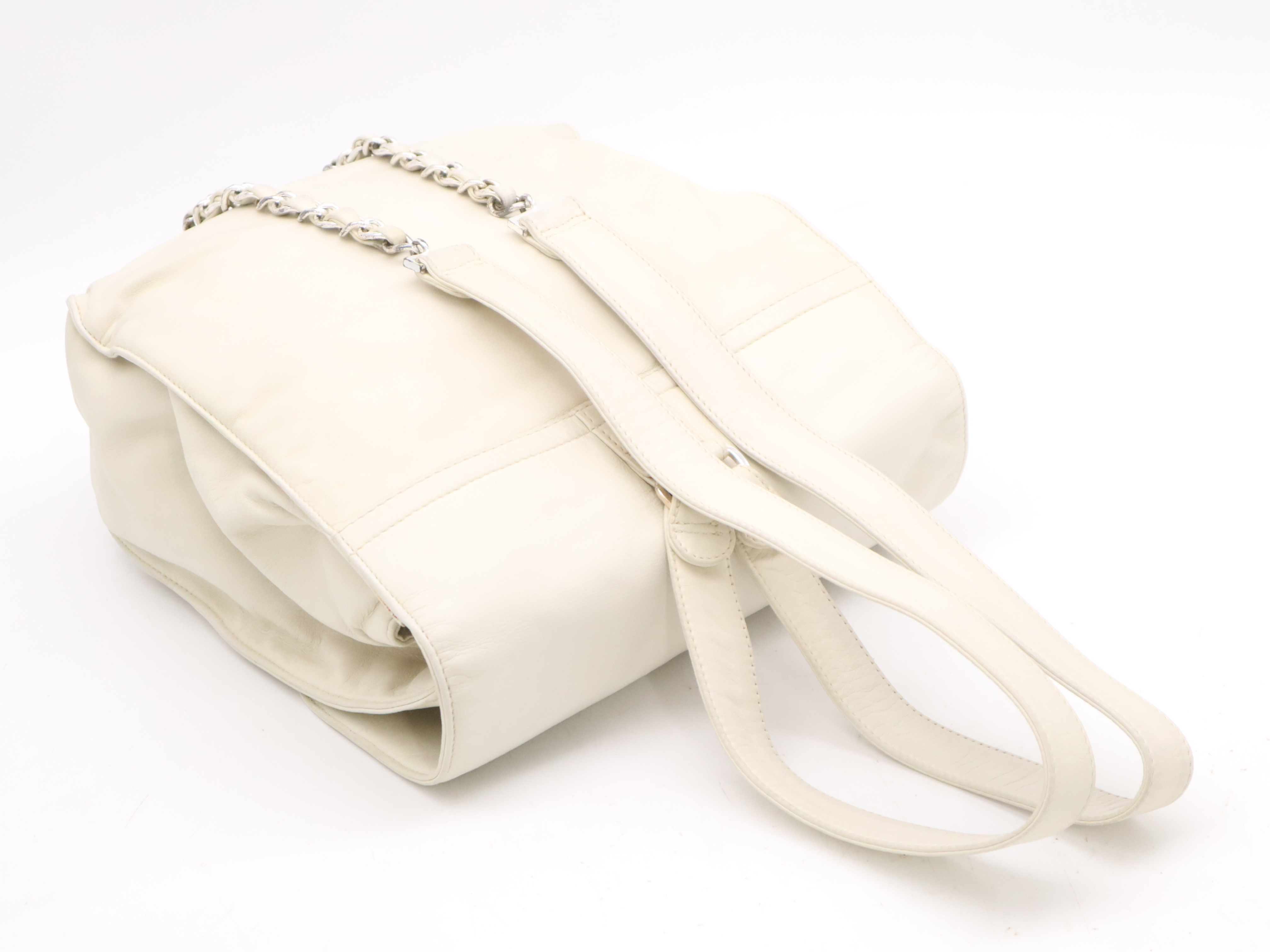 Coco Mark Backpack SV Metal Fittings White Seal Card 4095532 Rucksack — view 6