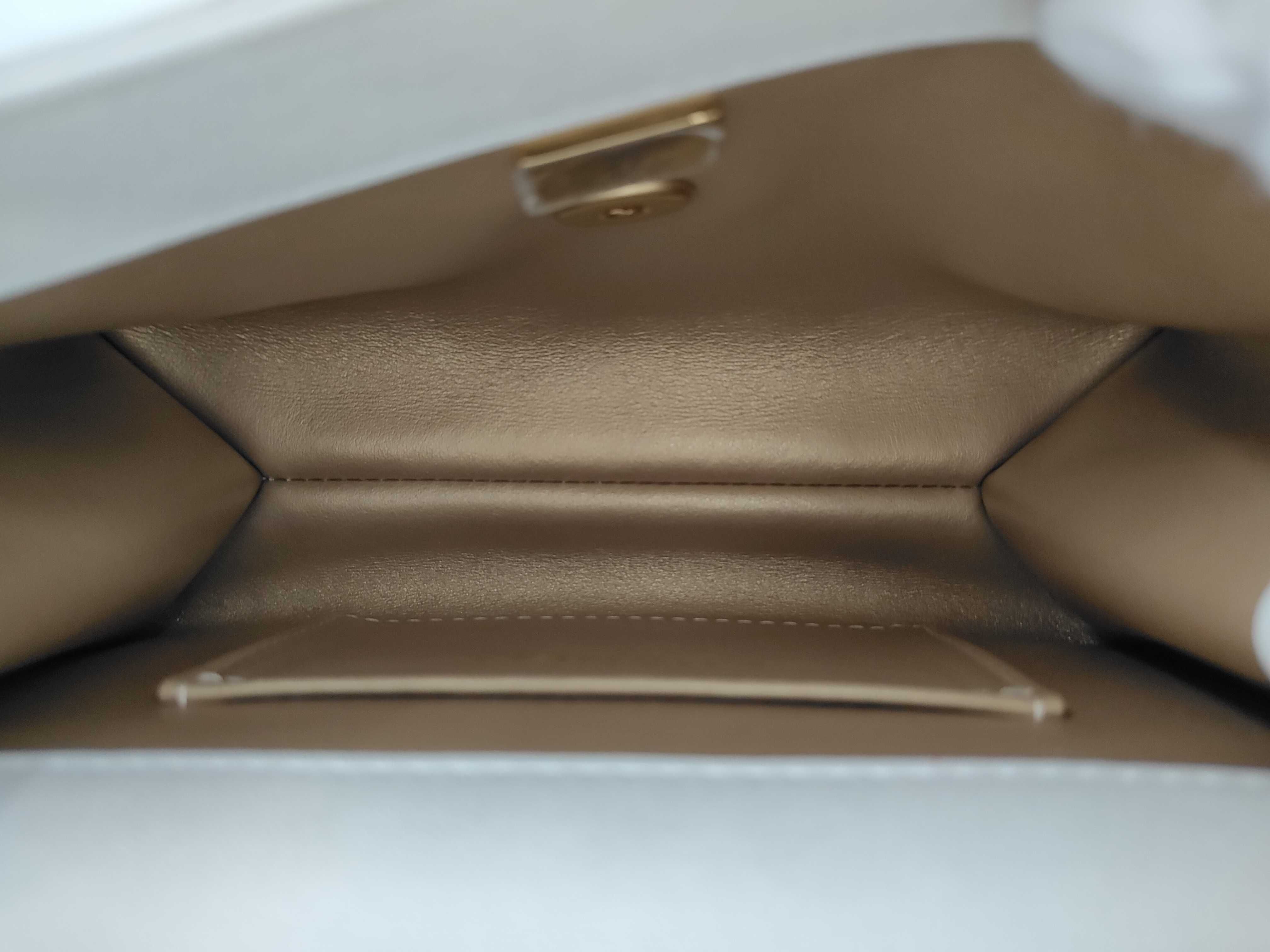 Caviar Skin Pearl Handle Matelassé Shoulder Bag — view 9