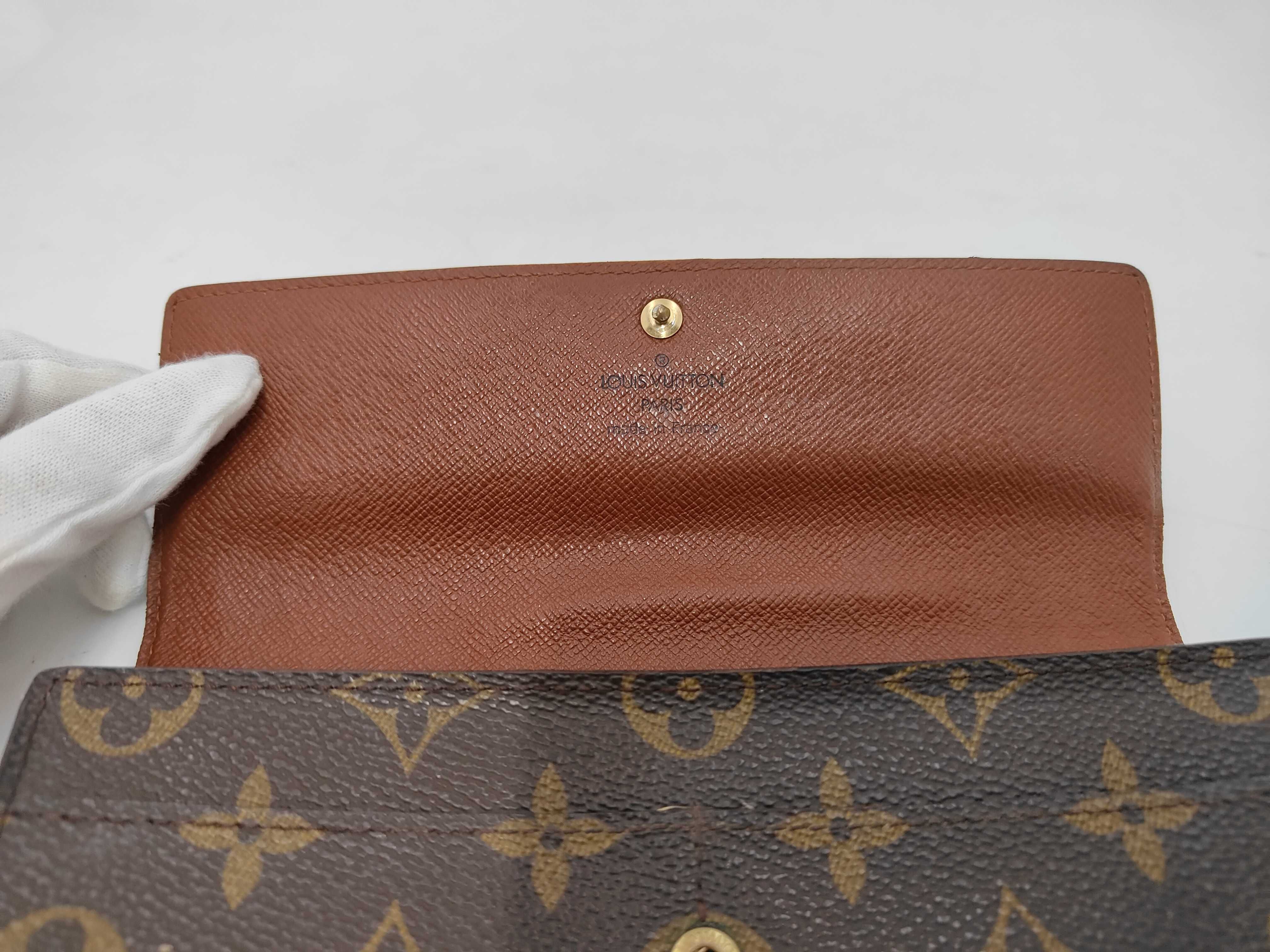 Monogram Old Portefeuille Sarah Wallet — view 8