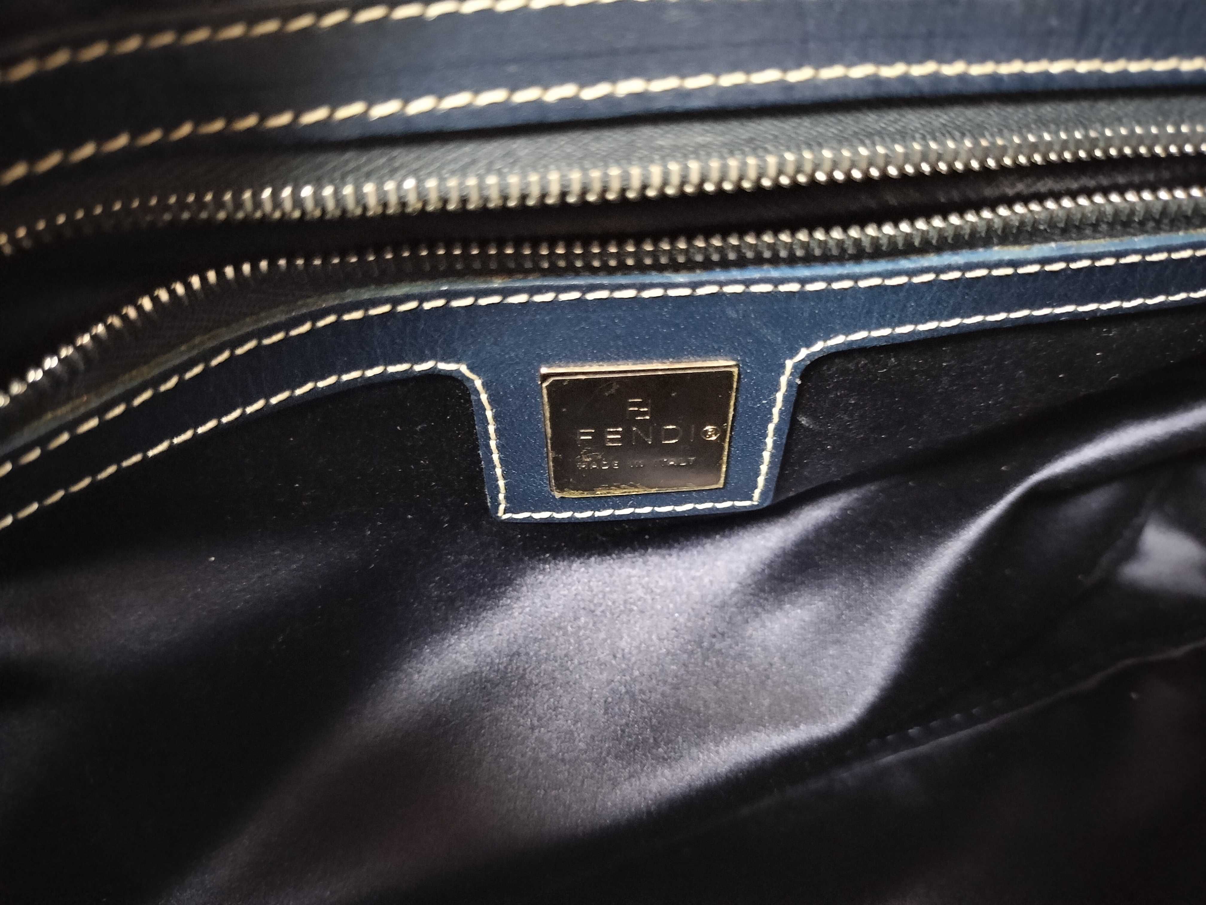 FRNDI Mini Handbag 26583 Navy Shoulder Bag — view 12