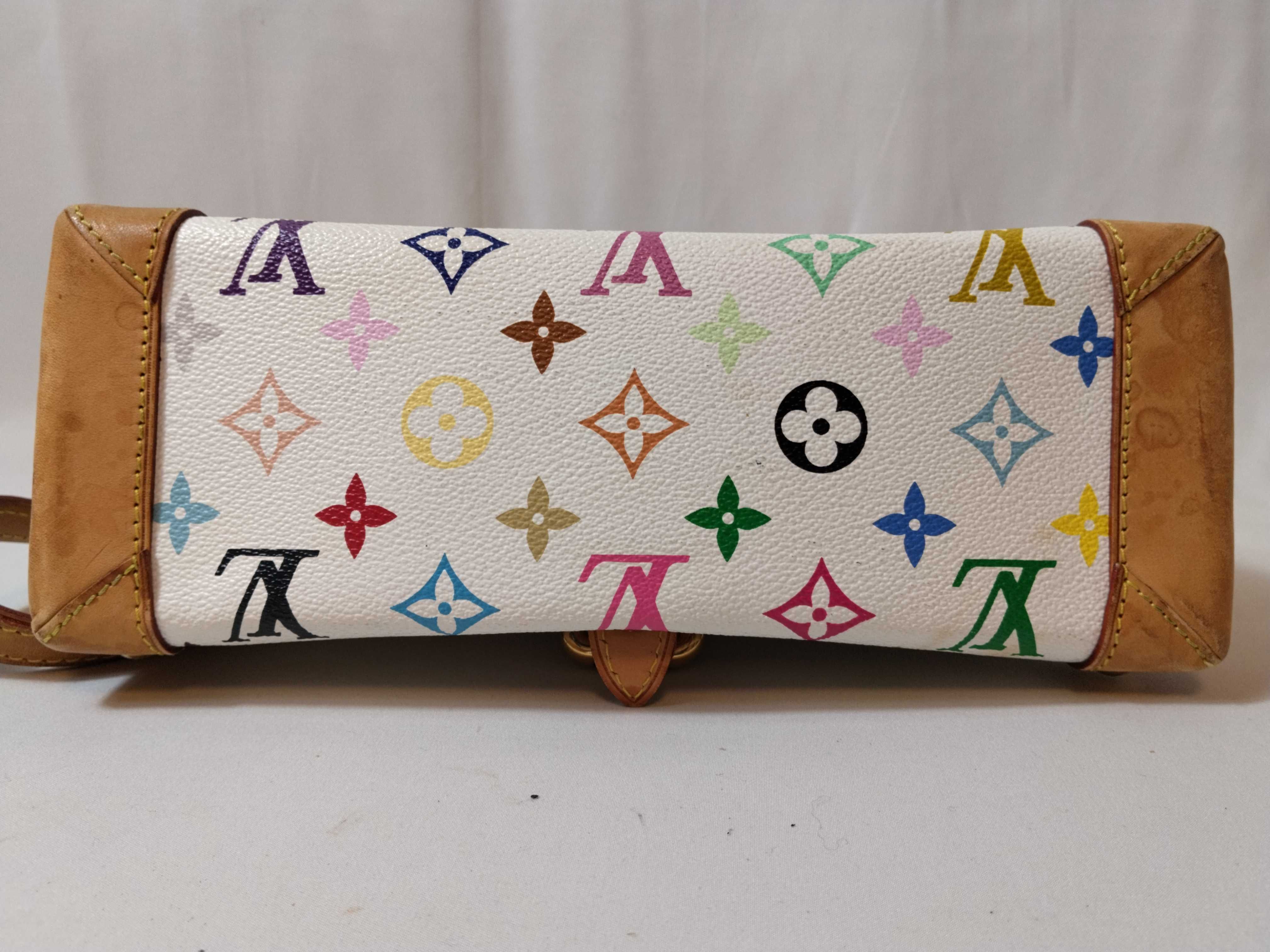 Monogram Multicolor M40098 Eliza Blanc Handbag — view 9