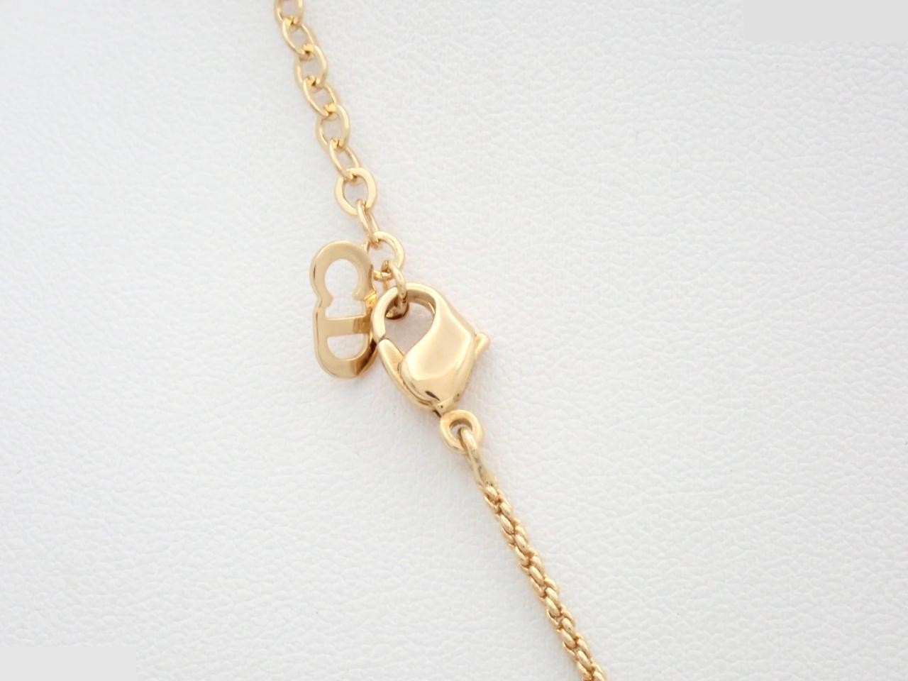 Gold necklace, chain approximately 44cm — view 2