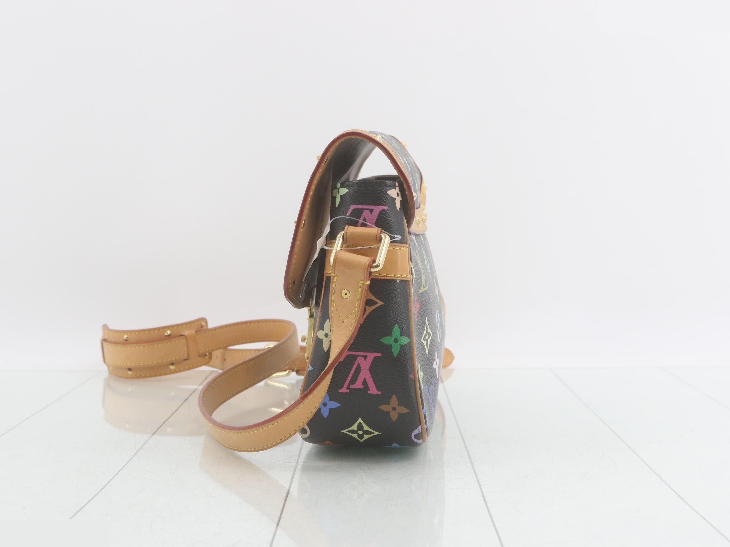 Sologne Monogram Multicolor Shoulder Bag — view 3