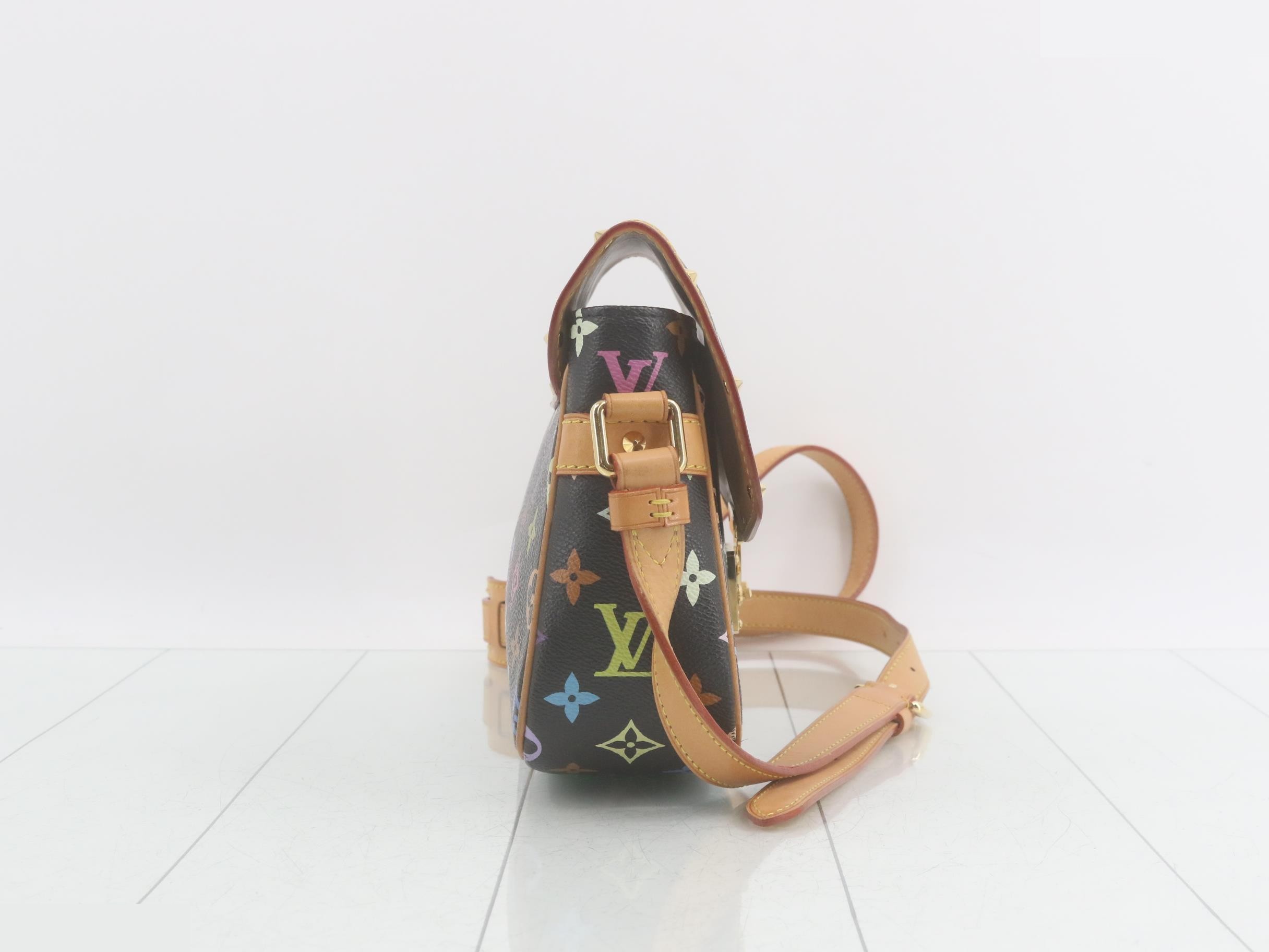 Sologne Monogram Multicolor Shoulder Bag — view 4