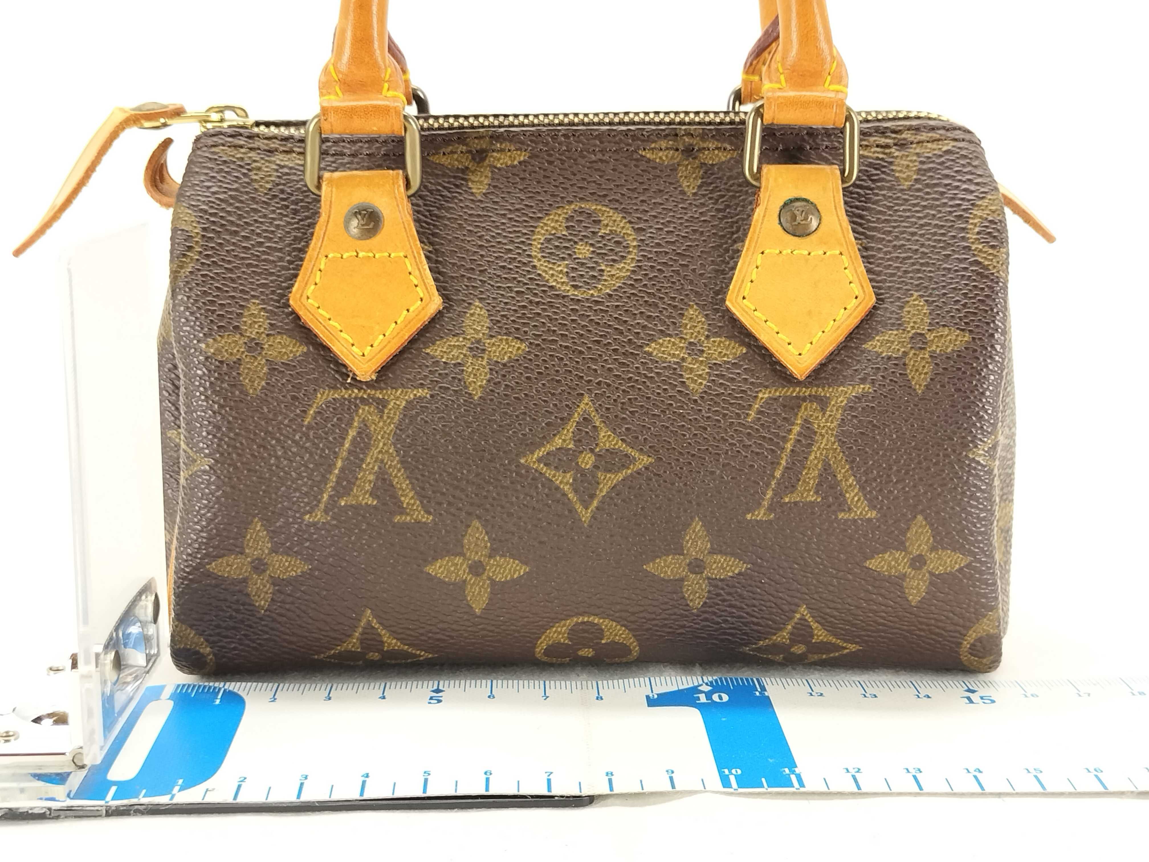 Monogram Mini Speedy M41534 Pouch — view 2