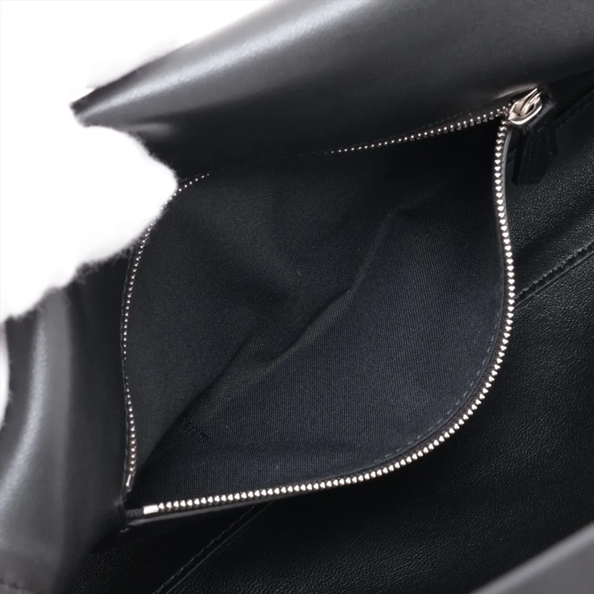 [Individually packaged] Fendi Mamma Bucket 8BR850 Calf Hair x Leather Shoulder Bag Brown — view 9