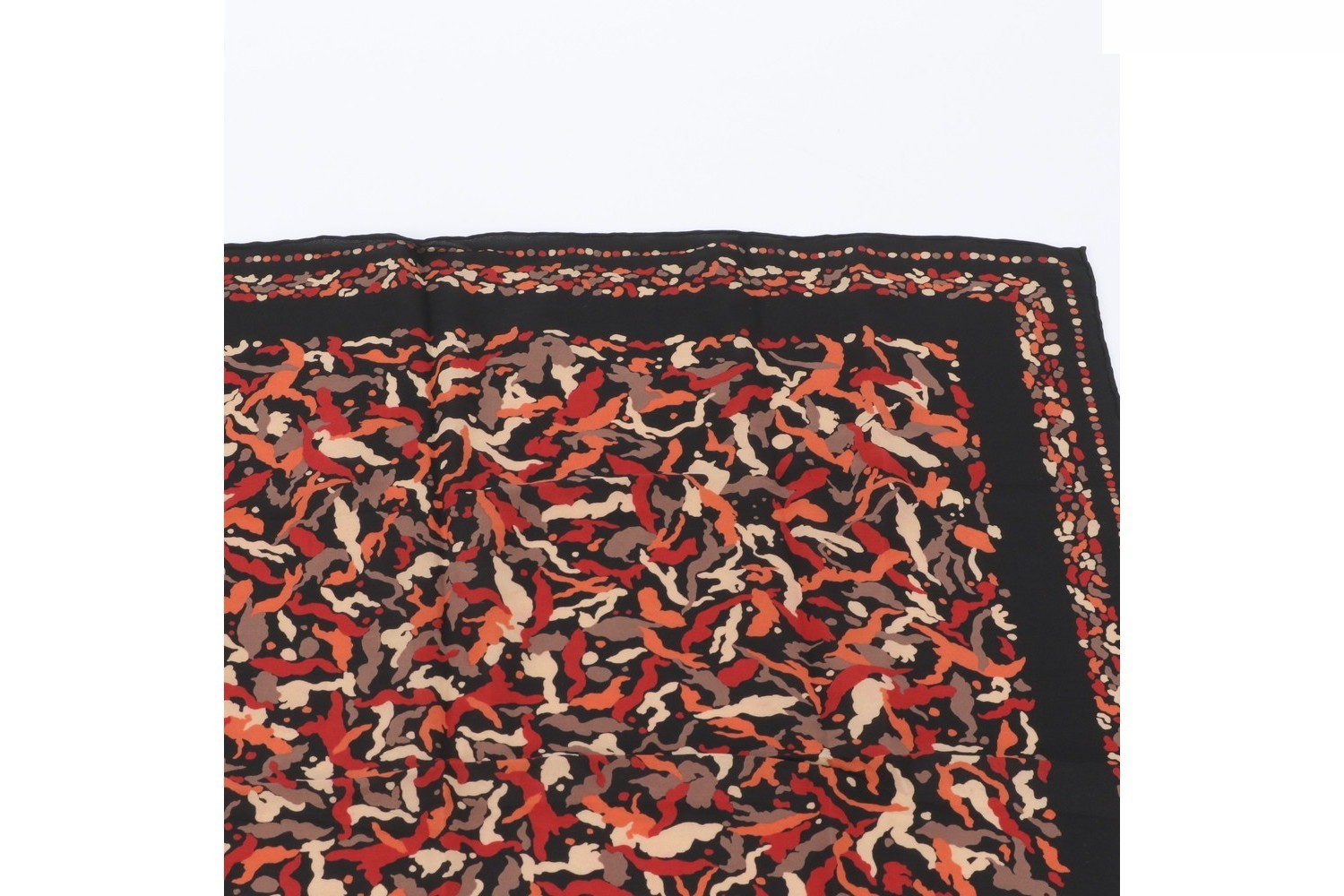 100% Silk Scarf with Tag — view 2