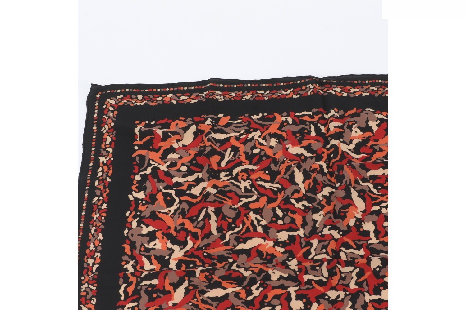 100% Silk Scarf with Tag — view 3