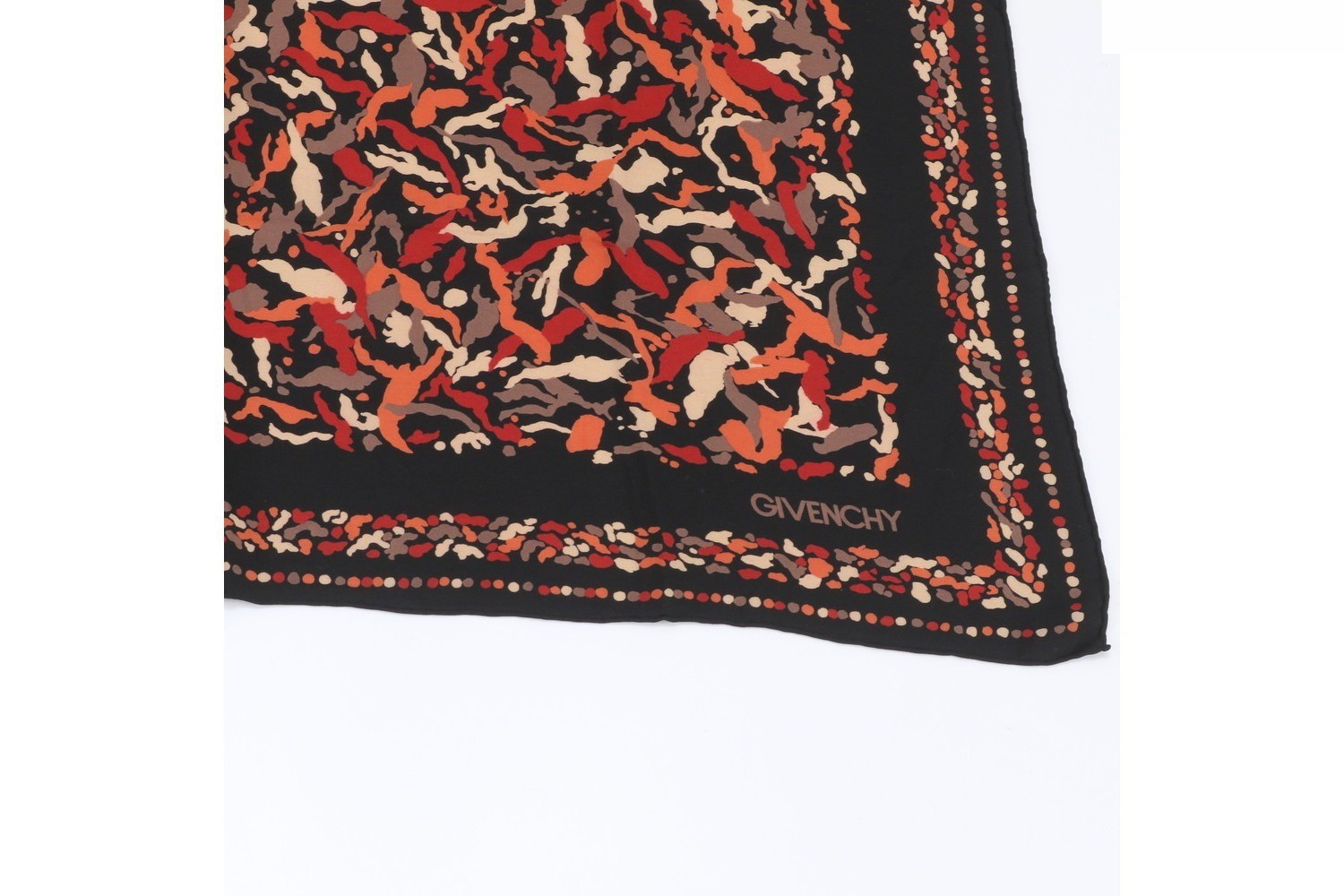 100% Silk Scarf with Tag — view 5