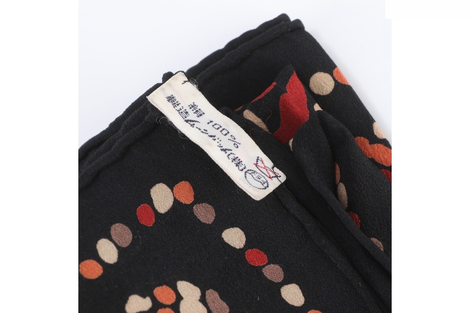 100% Silk Scarf with Tag — view 7