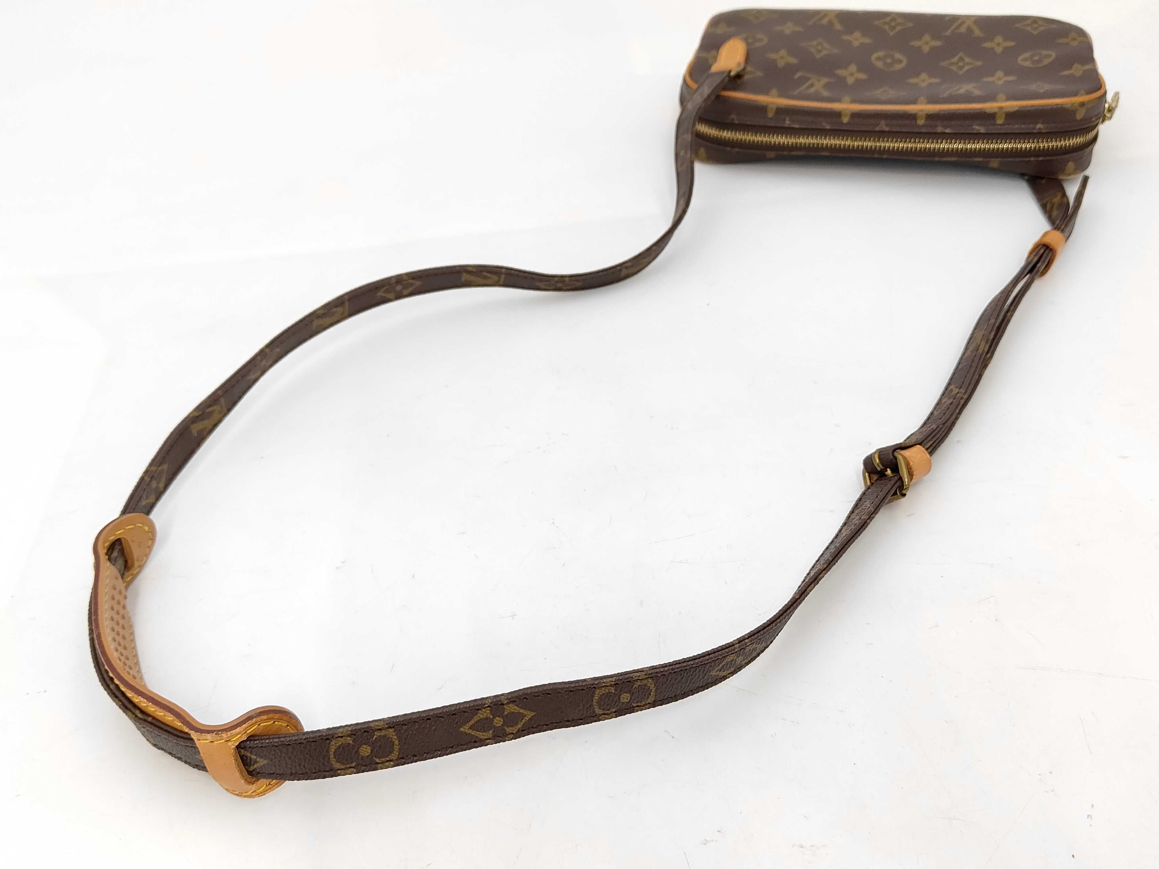Monogram Louis Vuitton Pochette Marly Bandoulière M51828 Brown Shoulder Bag — view 3