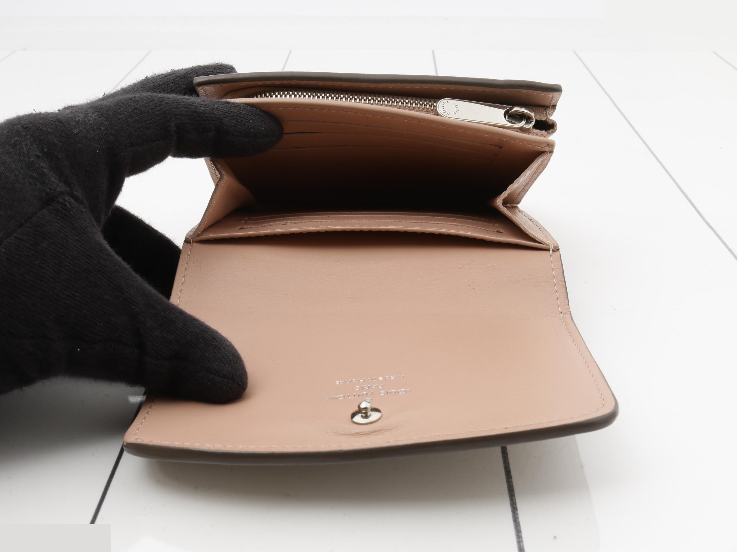 Mahina Portefeuille Iris Compact Greige — view 4