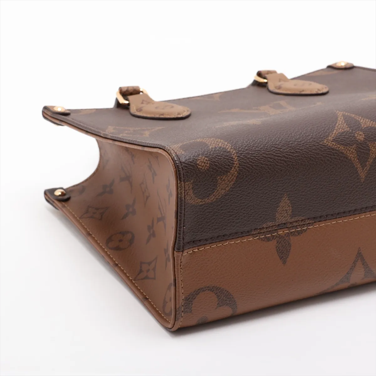 Monogram Giant Reverse OnTheGo PM M46373 Brown (RFID detected) — view 4